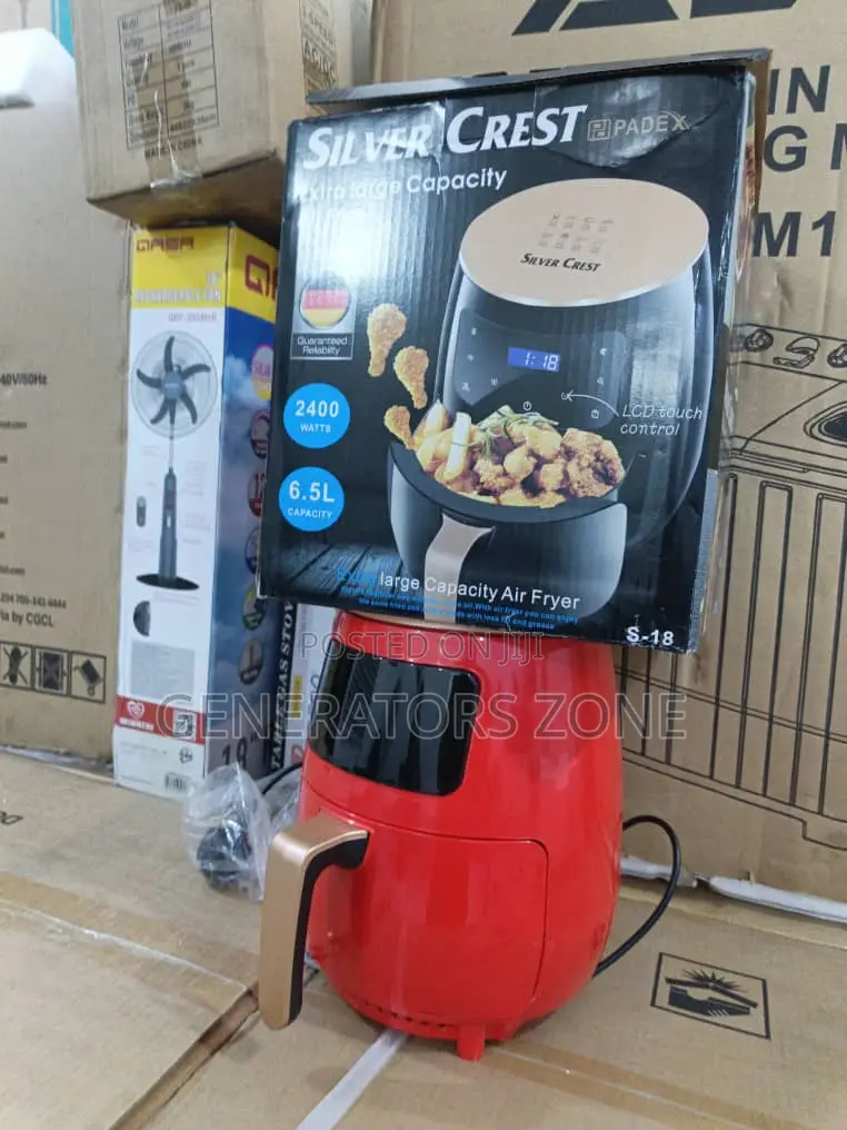 Silver Crest S-18 6.5l Air Fryer for Fast Frying