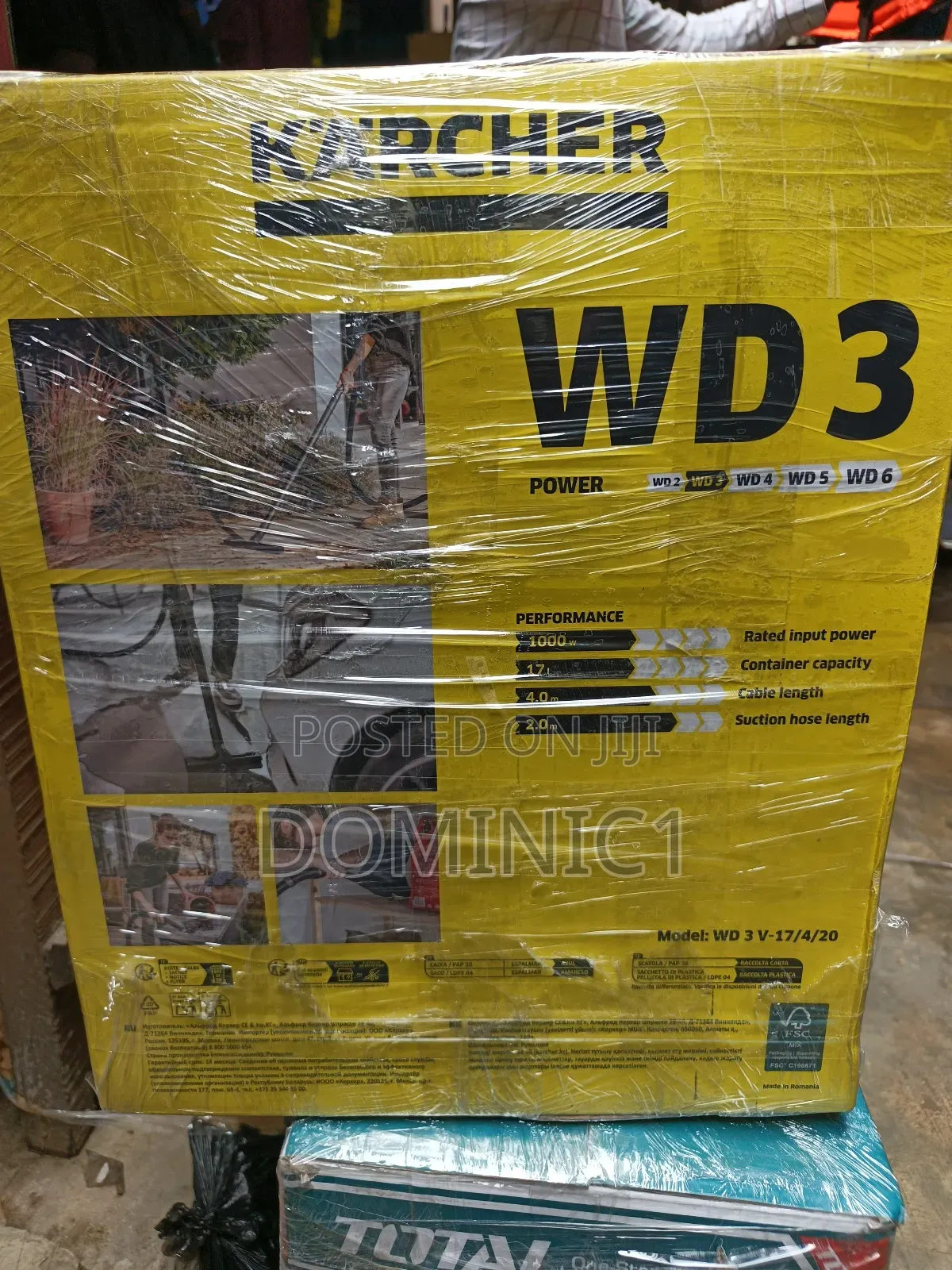 Kärcher Wd 3 Multi-purpose Vacuum Cleanerwd 3 V-17/4/20. .