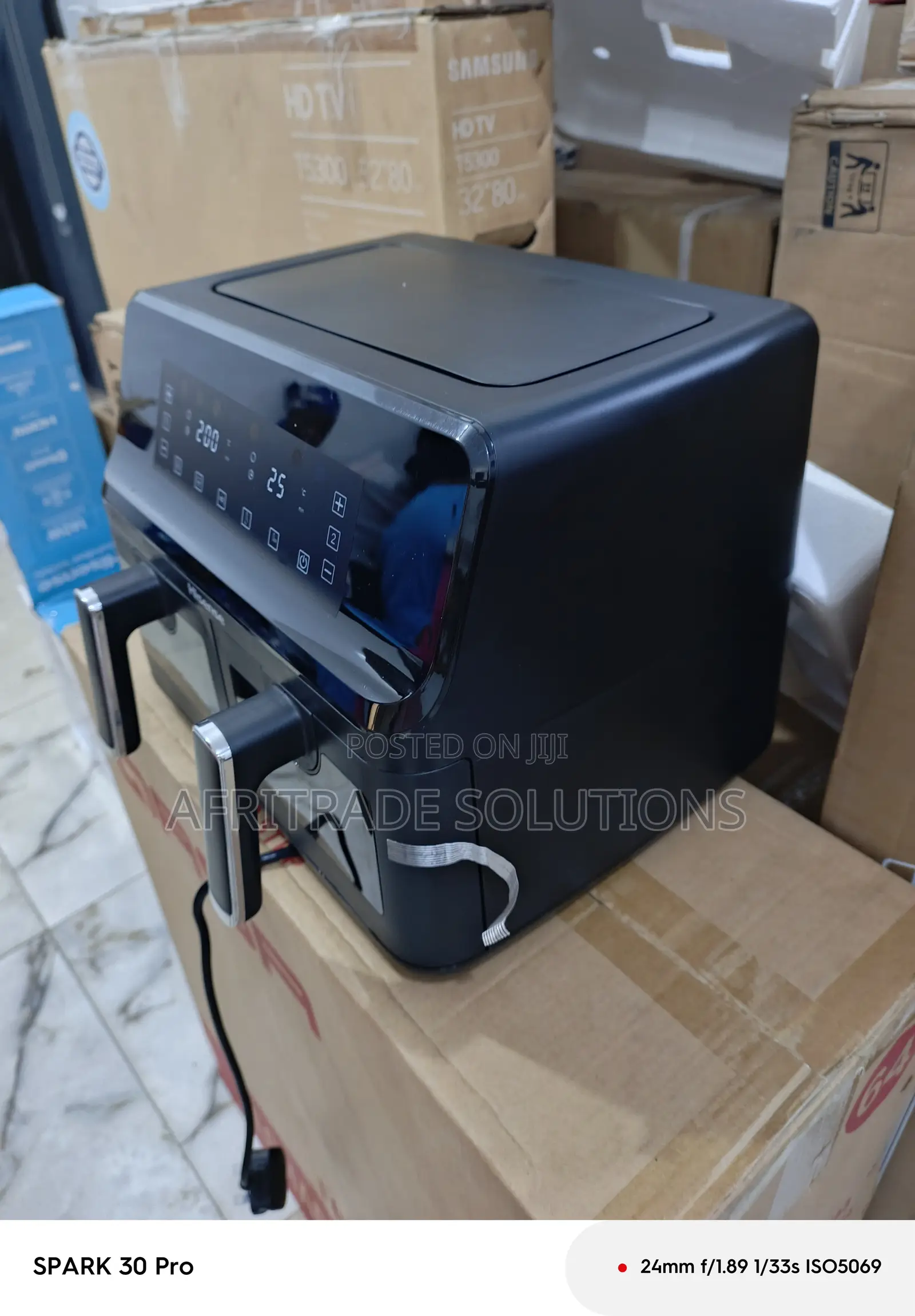 Hisense 8l Air Fryer – Low Fat Cooking Technology