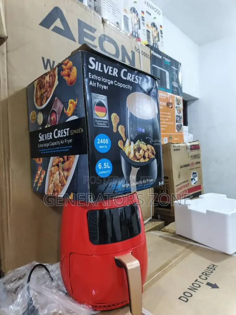 Silver Crest S-18 Air Fryer 2400w – Smart Timer Control
