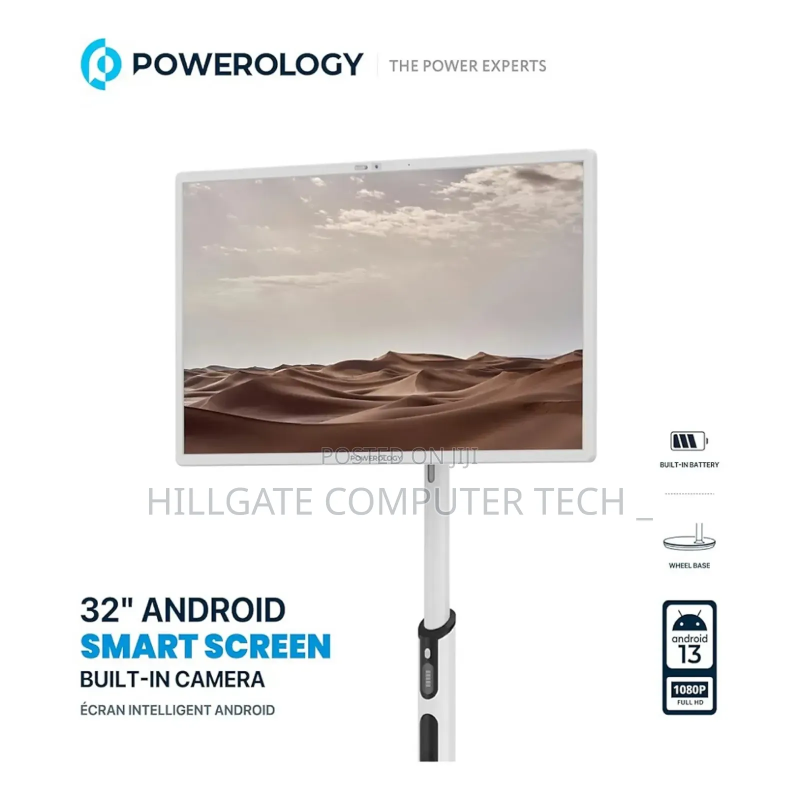 Powerology 32-Inch Android Smart Screen