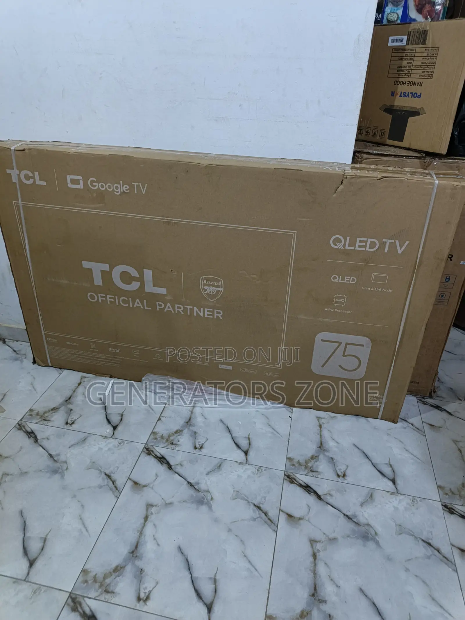 TCL 75-Inch Qled 75p7k Display With Hdr10 and Dolby Vision