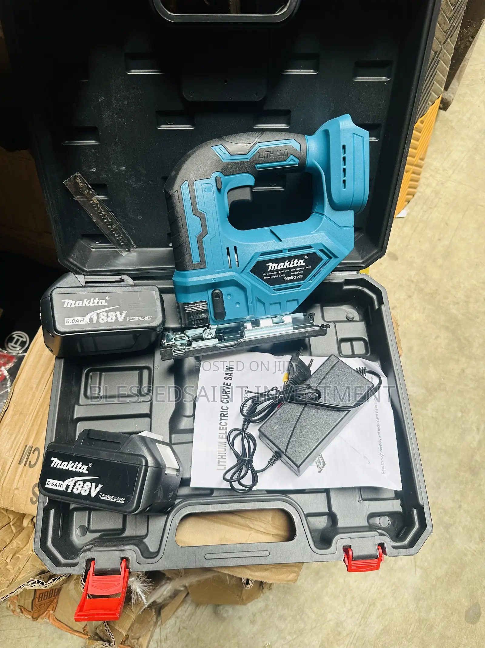 Cordless Jigsaw Machine 188volts