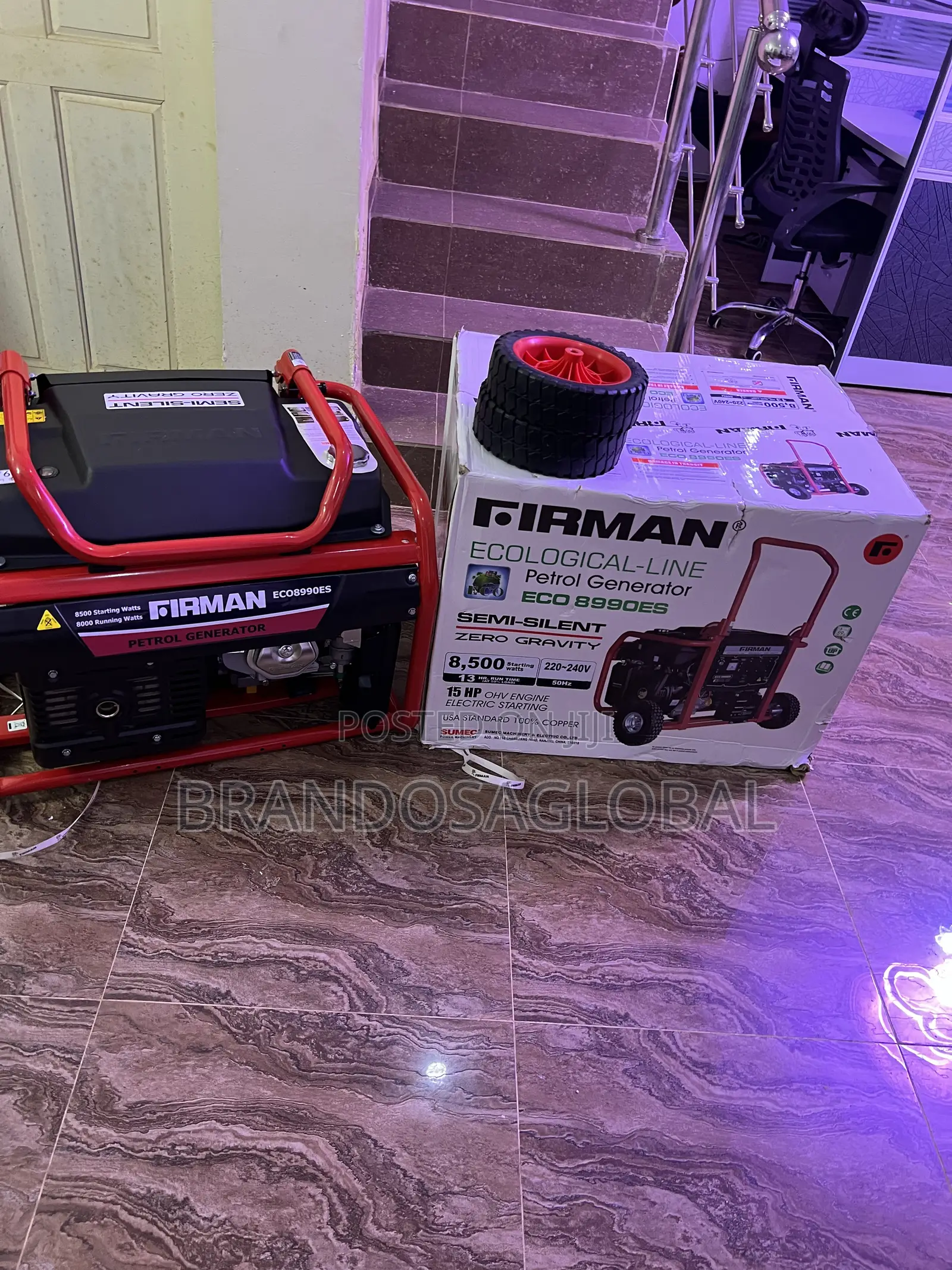 Firman 6.0kva Eco8990es Generator – Electric Start With Copper Coil