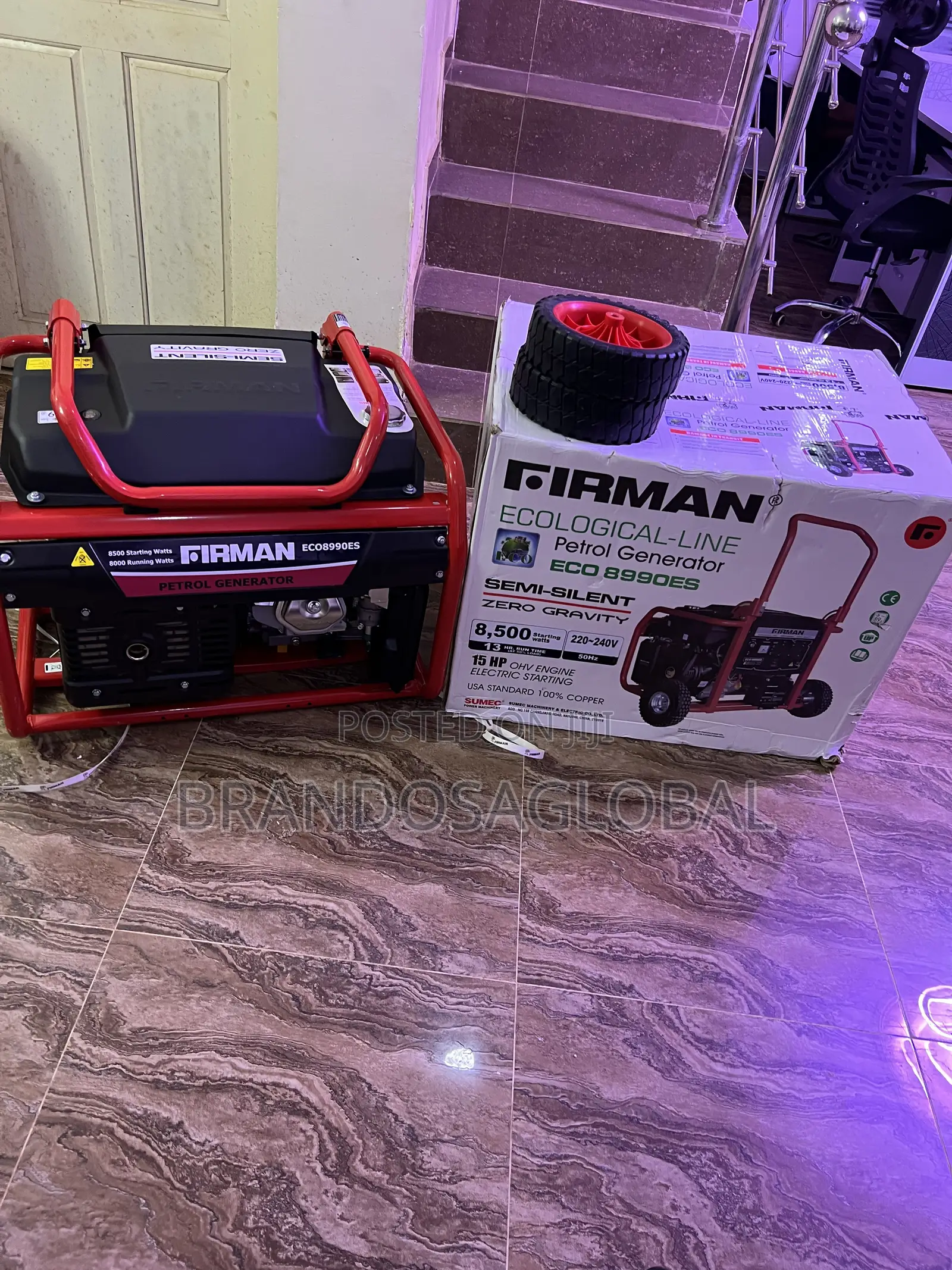 Firman Eco8990es 6.0kva Electric Start Generator – Low Noise Engine