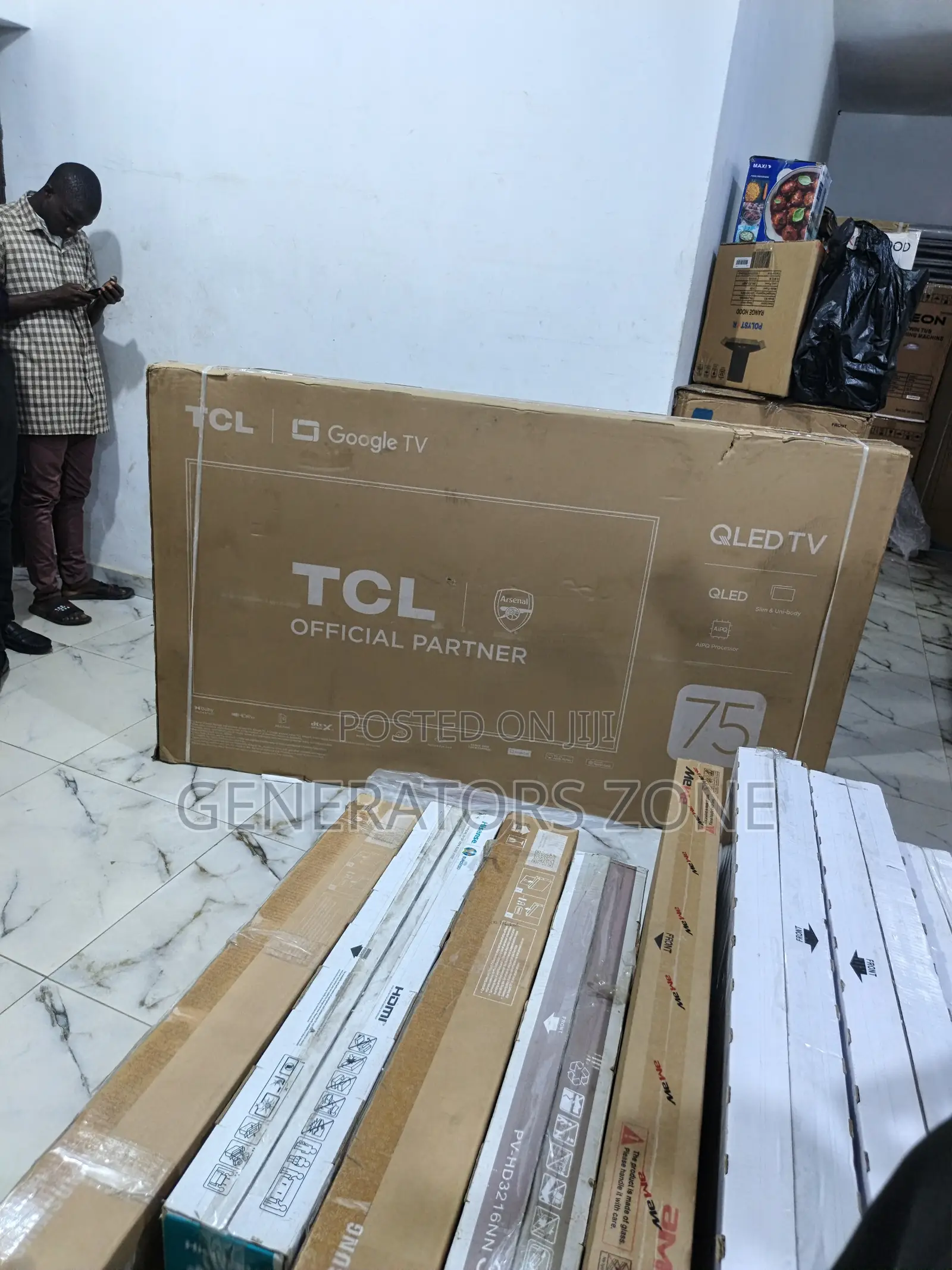 TCL 75 Inch Qled Google Tv 75p7k – Ultra Definition
