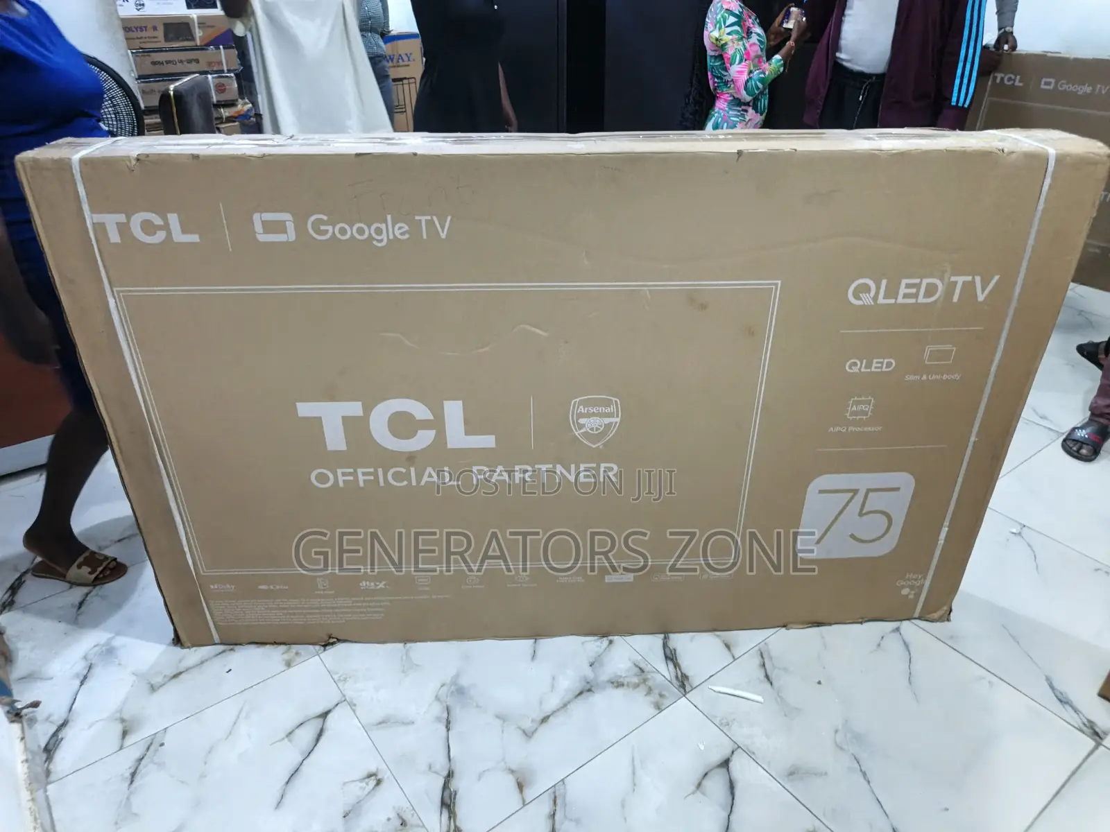 TCL 75p7k 75” Qled Smart Tv – Hdr10+