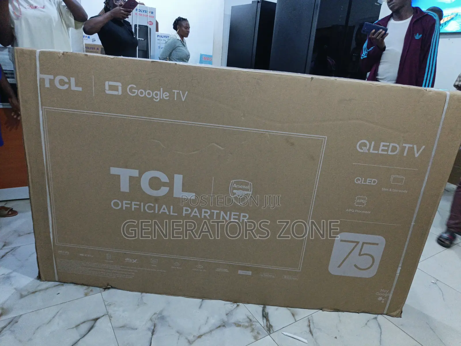 TCL 75p7k 75” Qled Smart Tv – Hdr10+