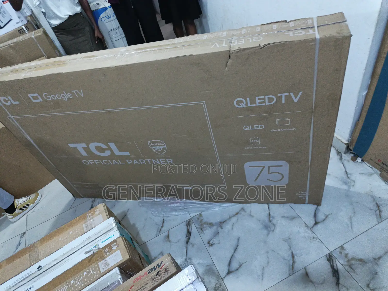 TCL 75p7k 75 Inch Qled Screen – Crisp Display Quality
