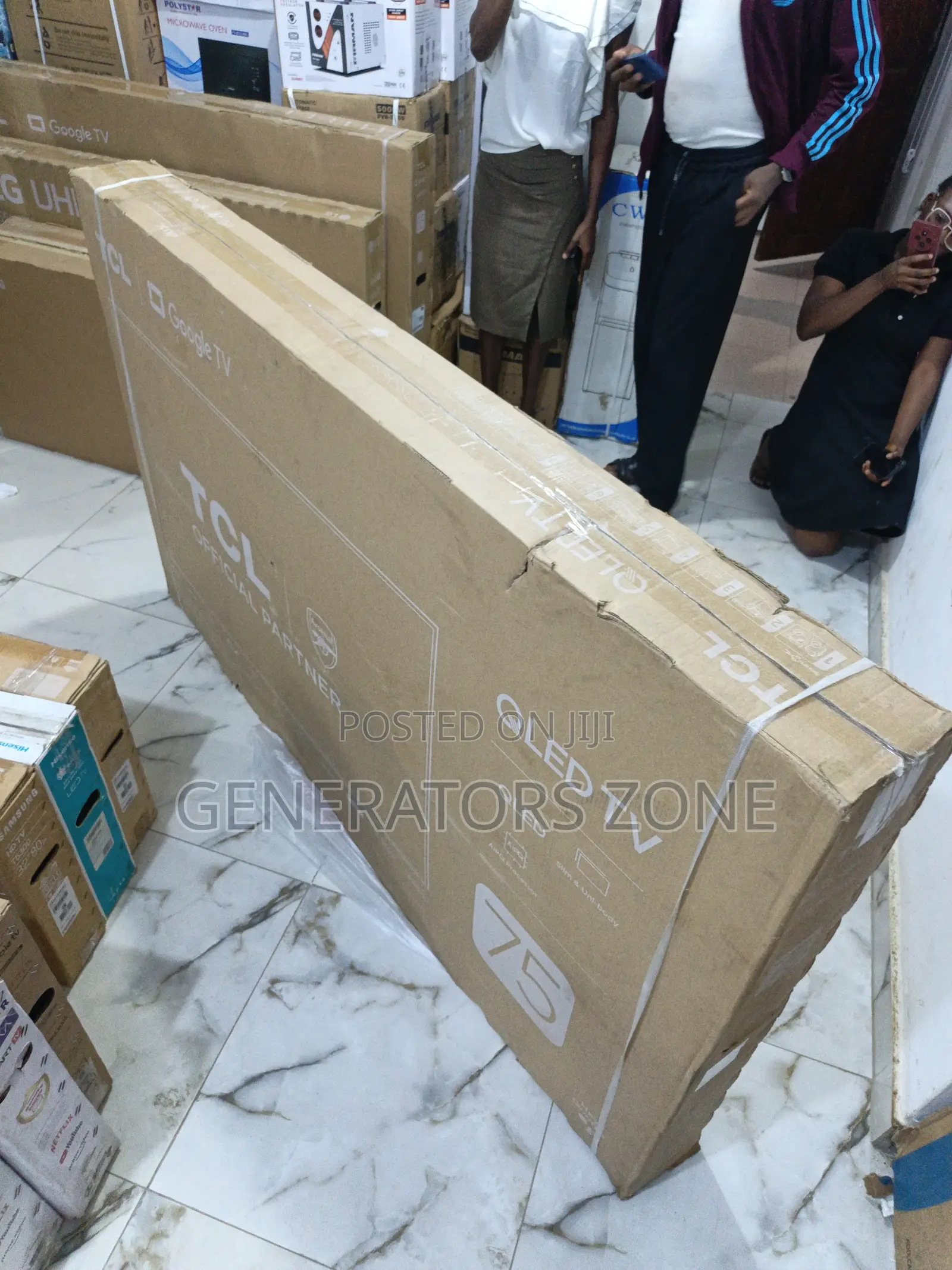 TCL 75 Inch Qled Smart Tv Model 75p7k – Slim Bezel