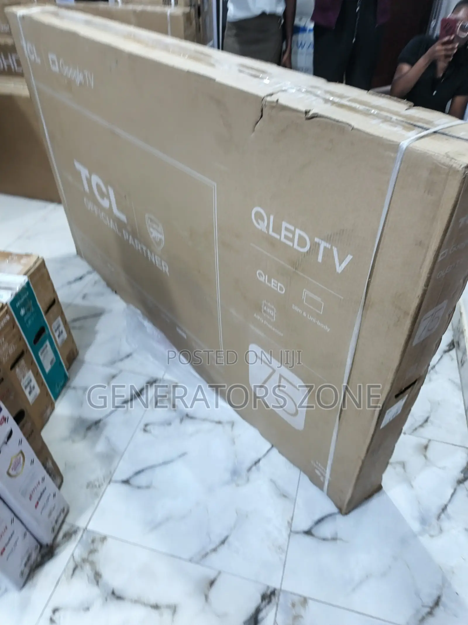 75 Inch TCL 75p7k Qled Smart Tv – Wifi Enabled