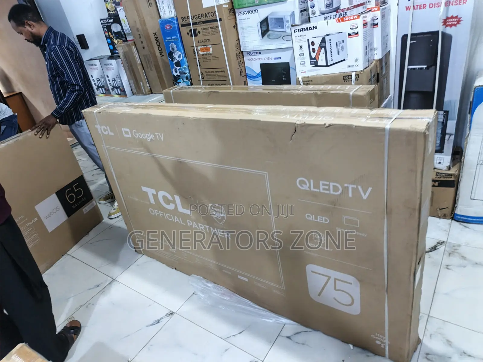75 Inch TCL 75p7k Smart Qled Google Tv Edition