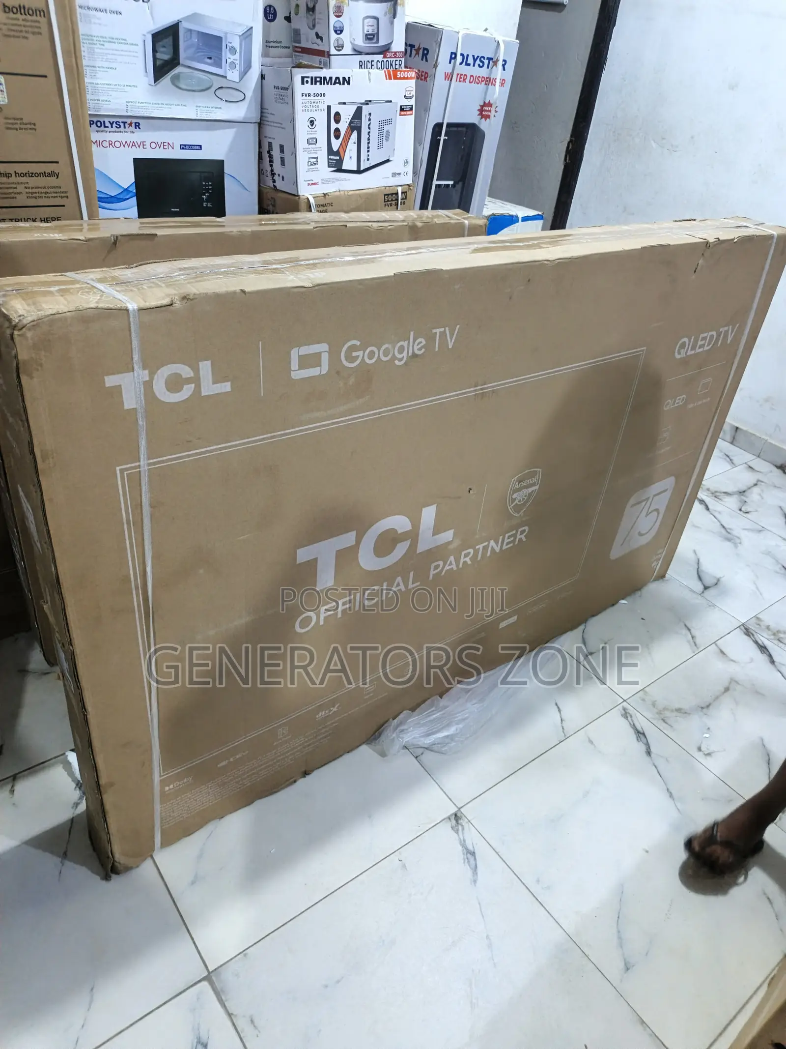 75p7k 75 Inch TCL Smart Qled Tv – Premium Model
