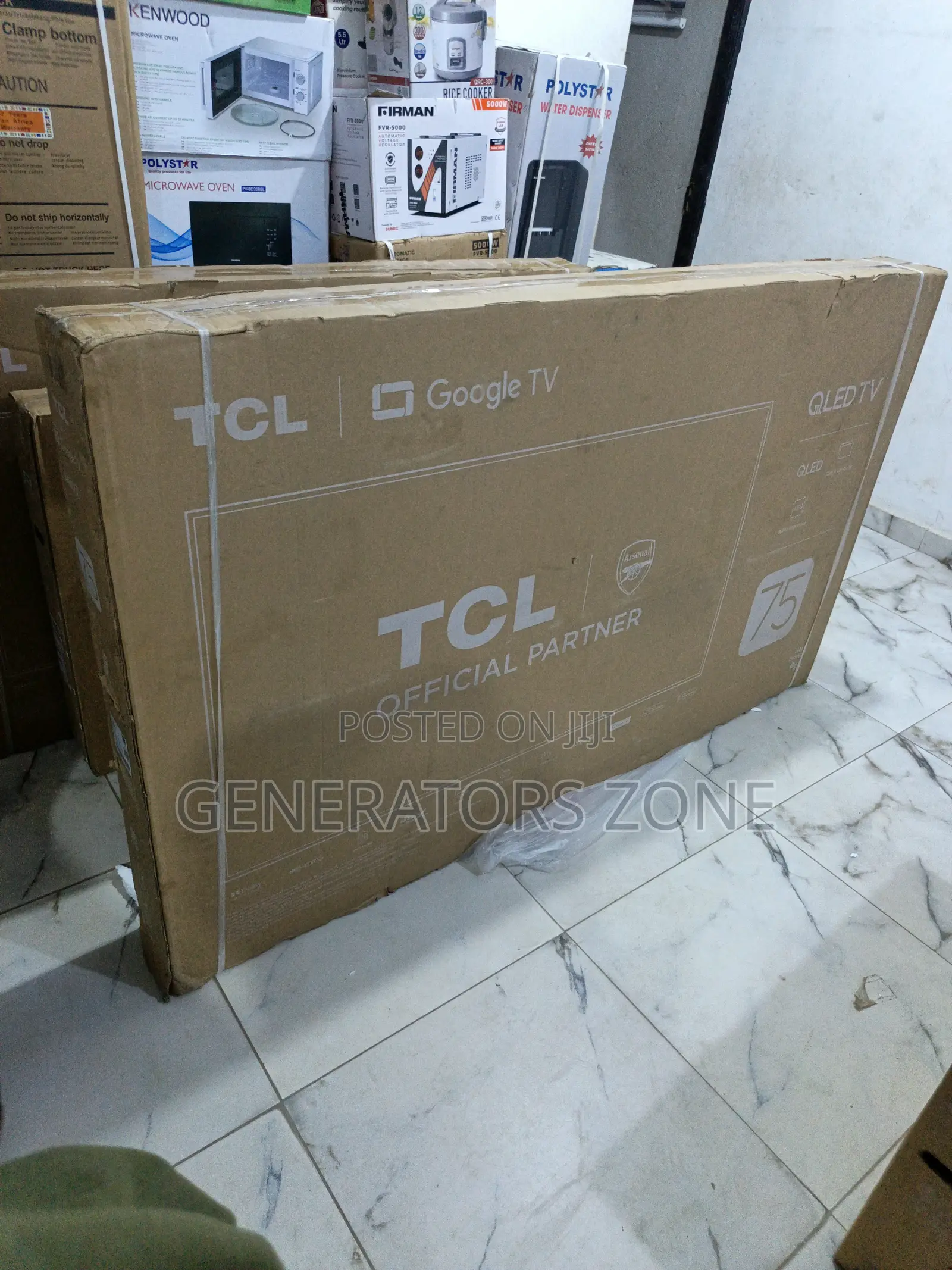75p7k 75 Inch TCL Smart Qled Tv – Premium Model