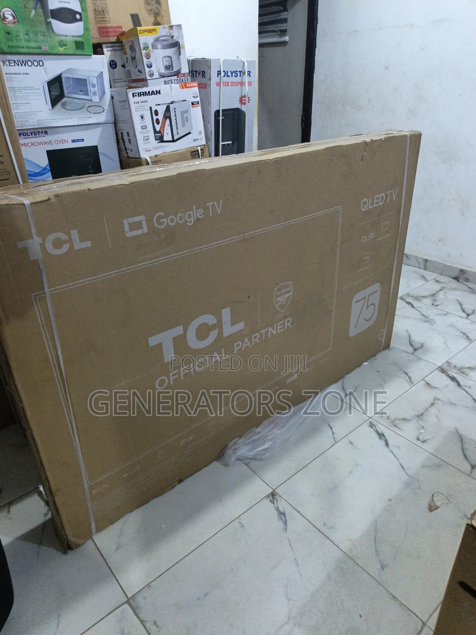 TCL 75 Inch 75p7k Qled Tv – Google Smart System