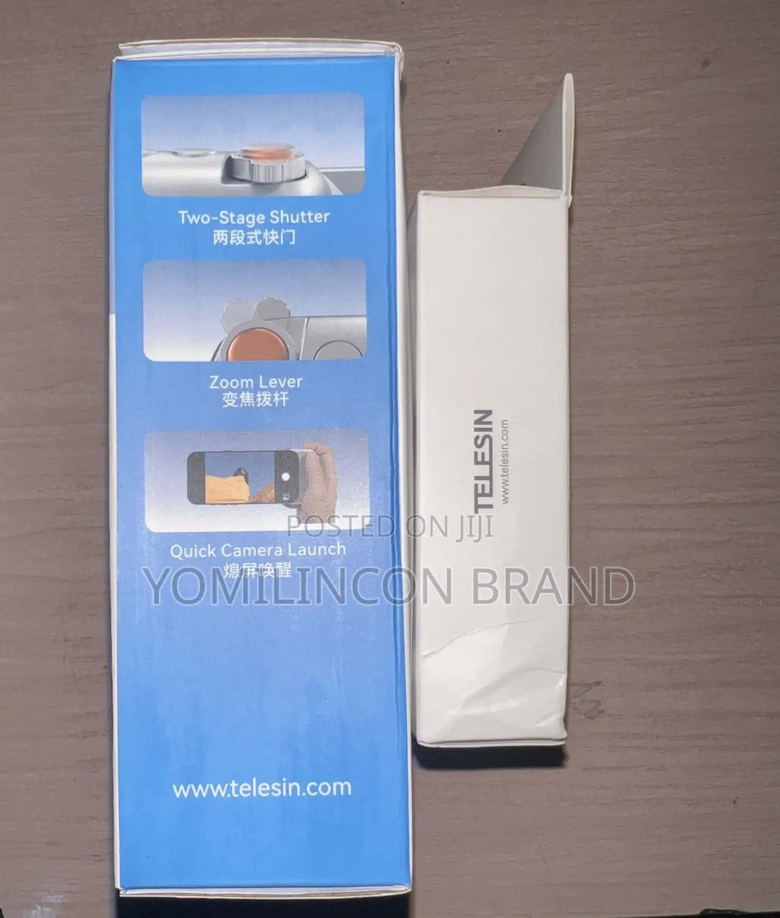 Telesin Fun Shot Magnetic Grip 2 + Telesin C03 Selfie Ring Light.