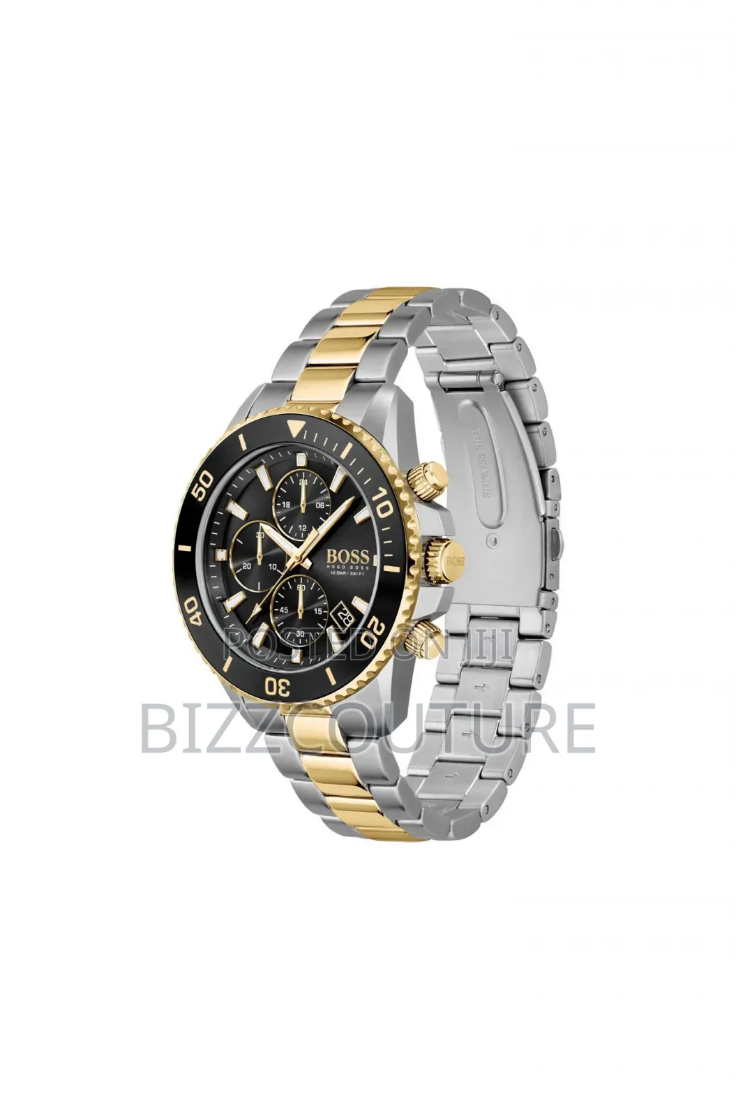 Original Boss Two-Tone Stainless Steel Quartz Chronograph Watch