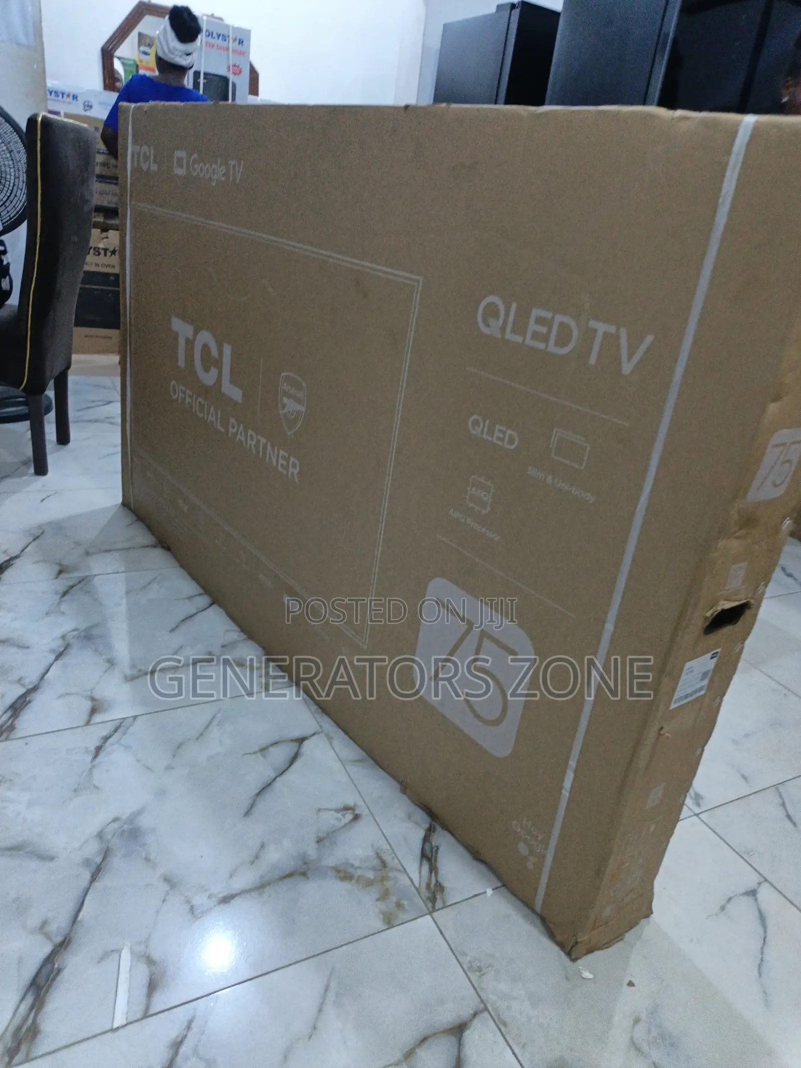 TCL 75p7k 75" Qled Display – Google Tv Platform