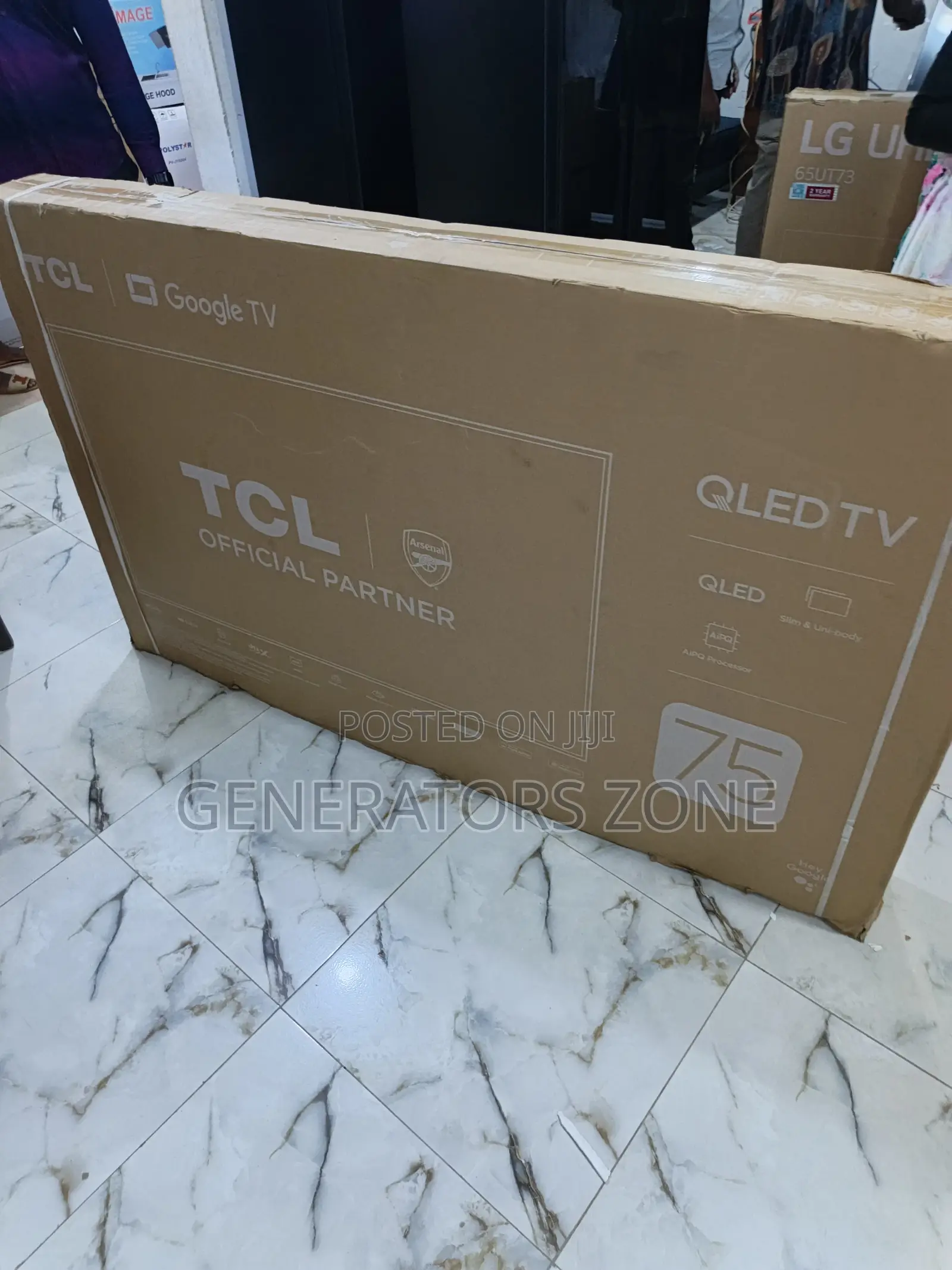 75p7k TCL Qled Smart Tv – 75 Inch Home Theatre Feel