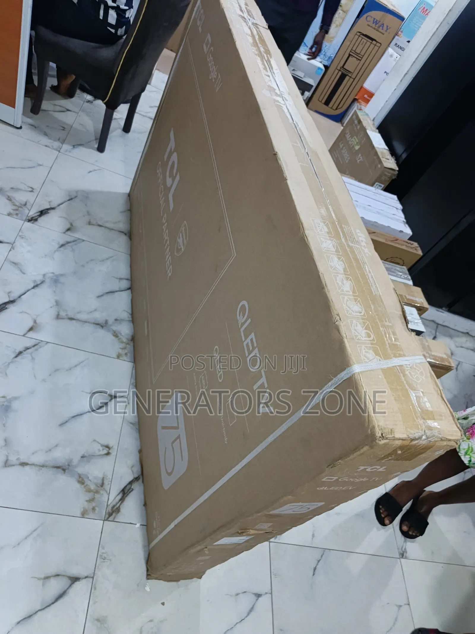 75p7k TCL Qled Smart Tv – 75 Inch Home Theatre Feel