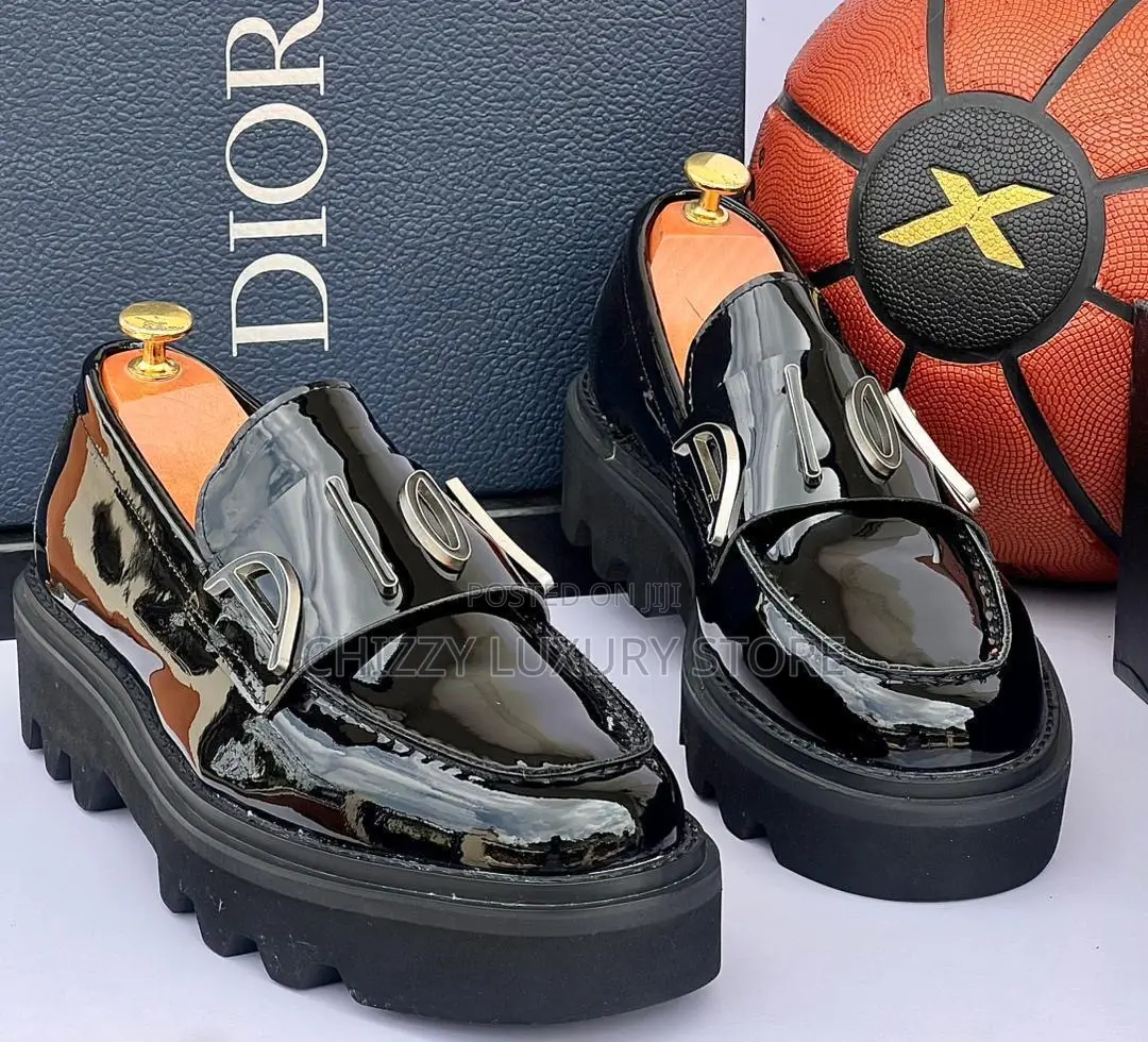 Dior Quality Luxury Men Genuine Leather Shoe
