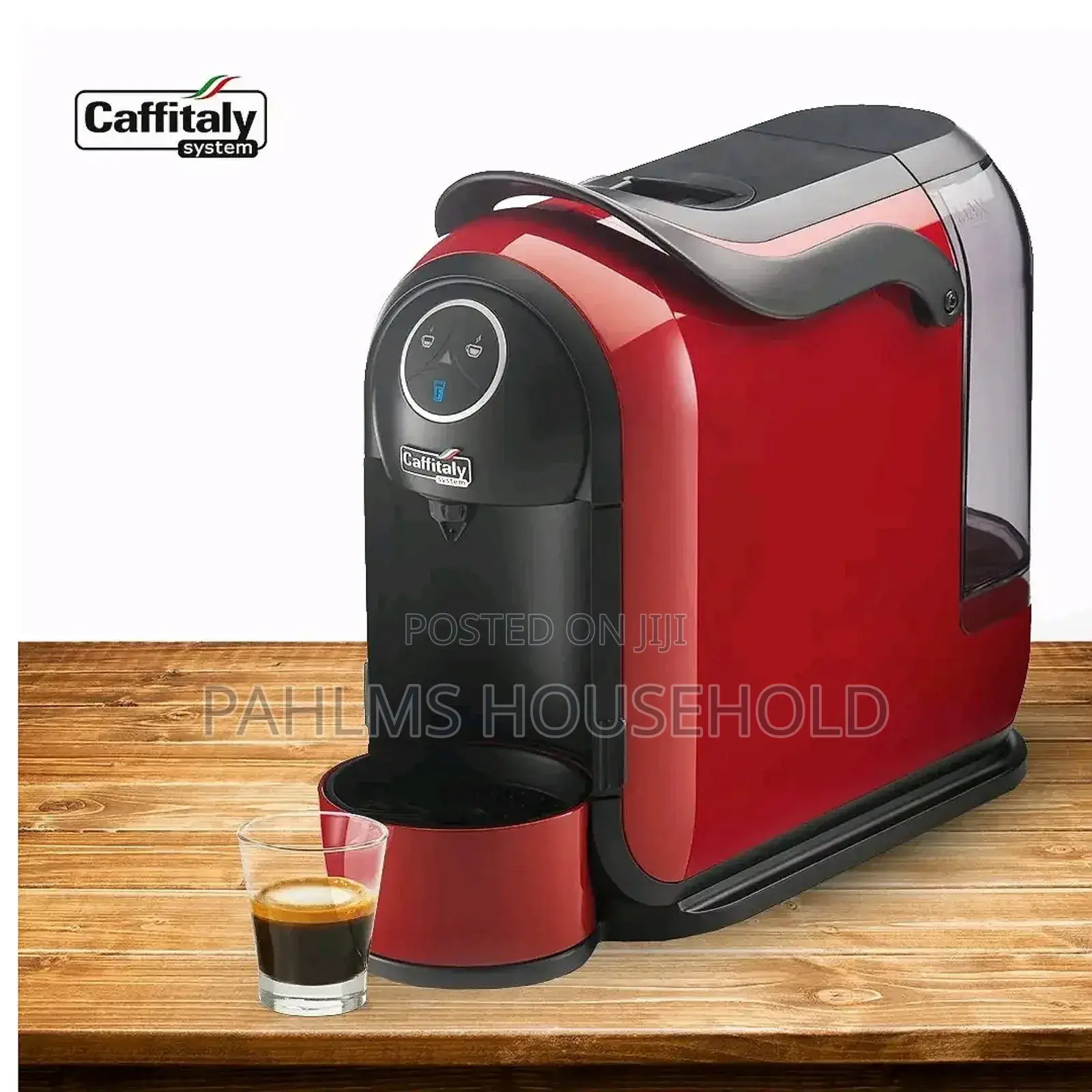 Caffitaly Capsule Coffee Machine + Free Milk Frother