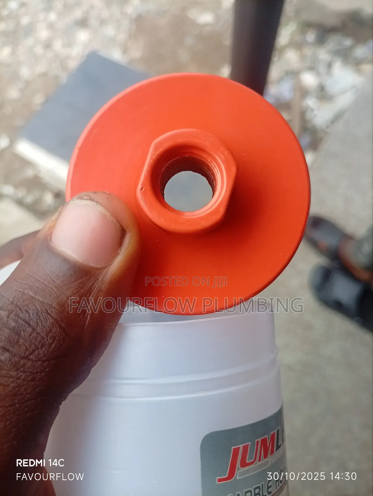 Jumlee 60mm Diamond-Coated Marble Hole Saw