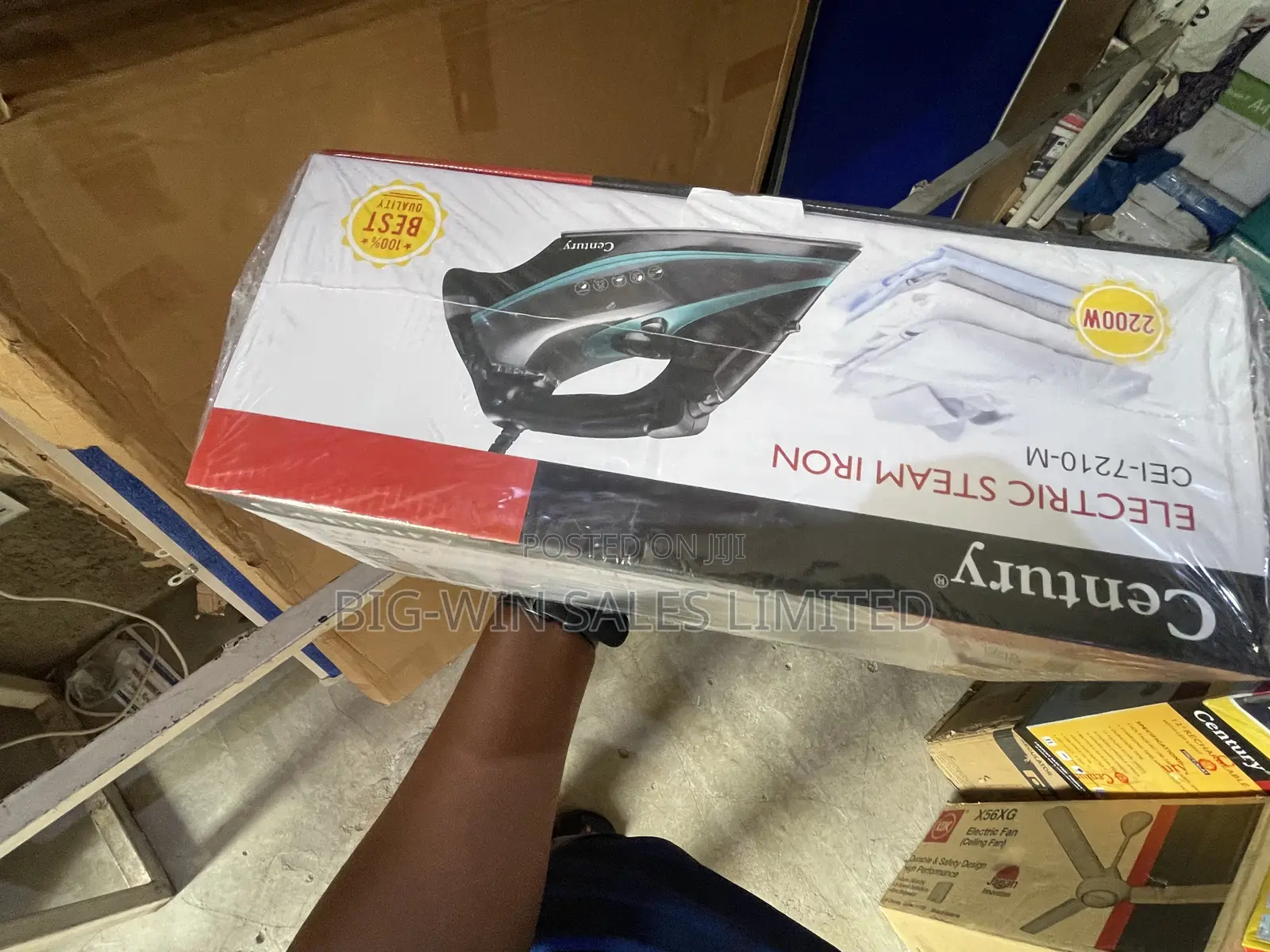 Century Pressing Iron