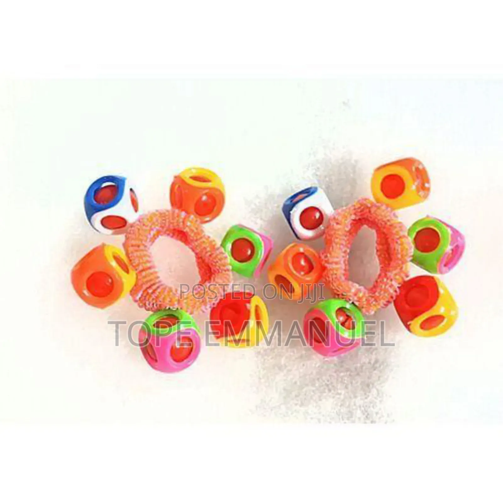 2 Pieces Baby Wrist Band Rattle Toys
 