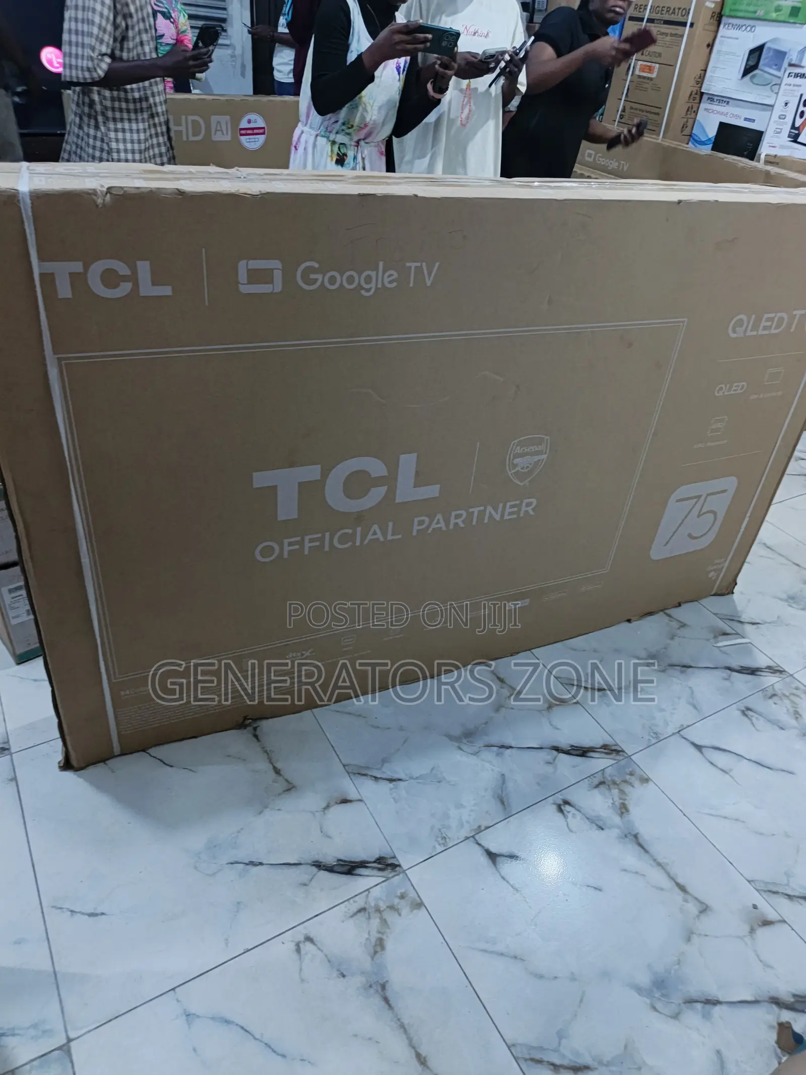 TCL 75p7k 75" Qled Smart Television – Crystal View