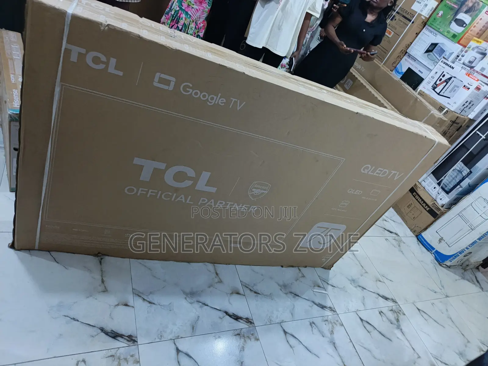 TCL 75p7k Smart Qled Tv – 75 Inch Wide Screen Experience