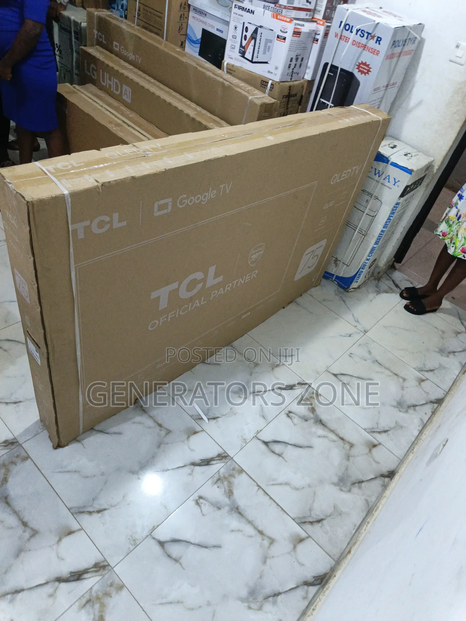 TCL Qled 75 Inch 75p7k – Dynamic Contrast HDR