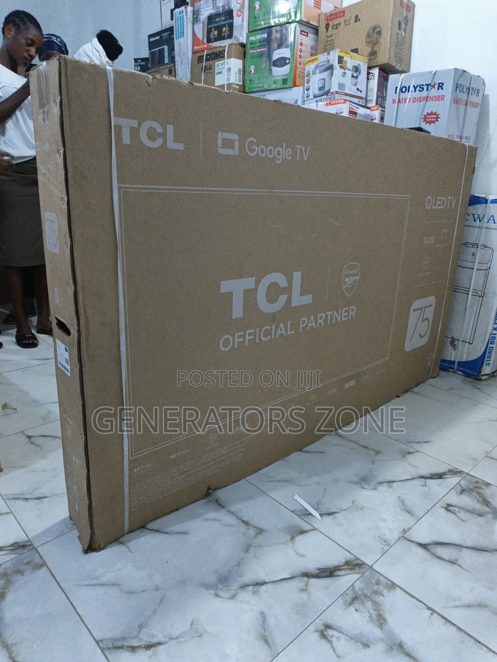 TCL Qled 75 Inch 75p7k – Dynamic Contrast HDR