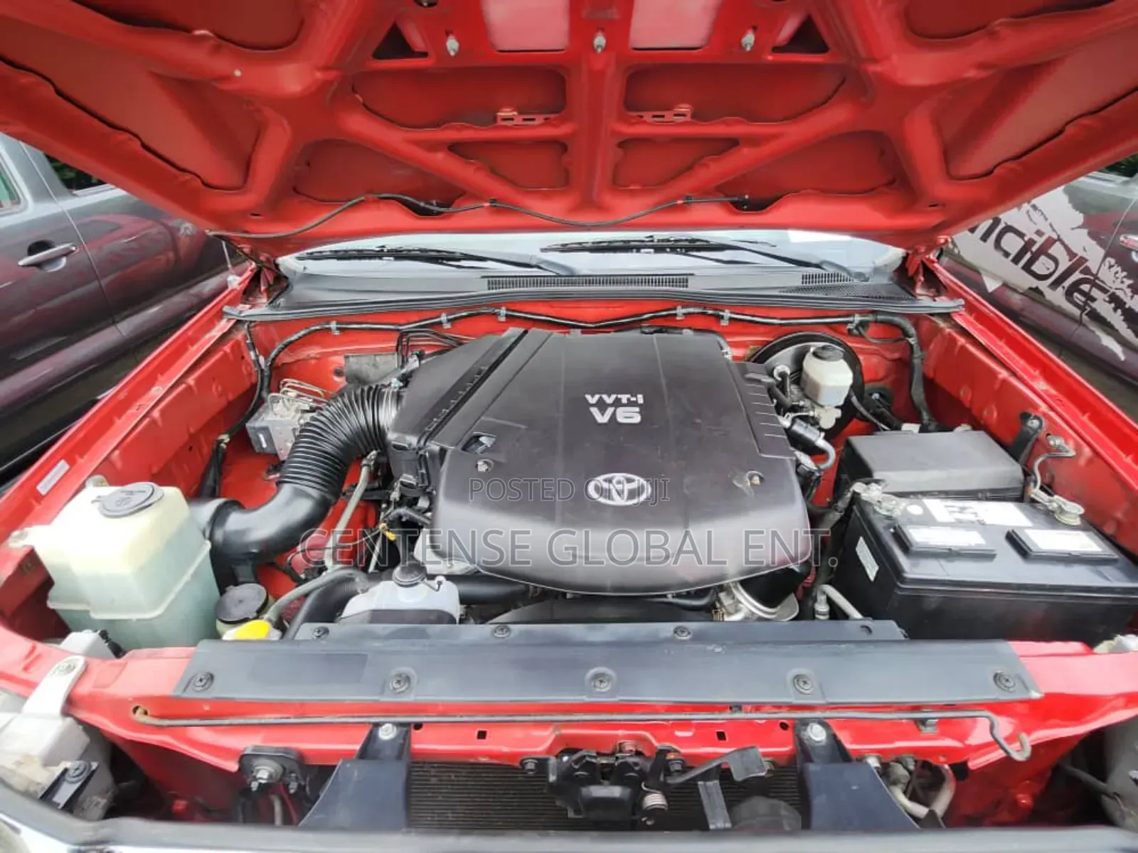 Toyota Tacoma Double Cab V6 Automatic 2010 Red