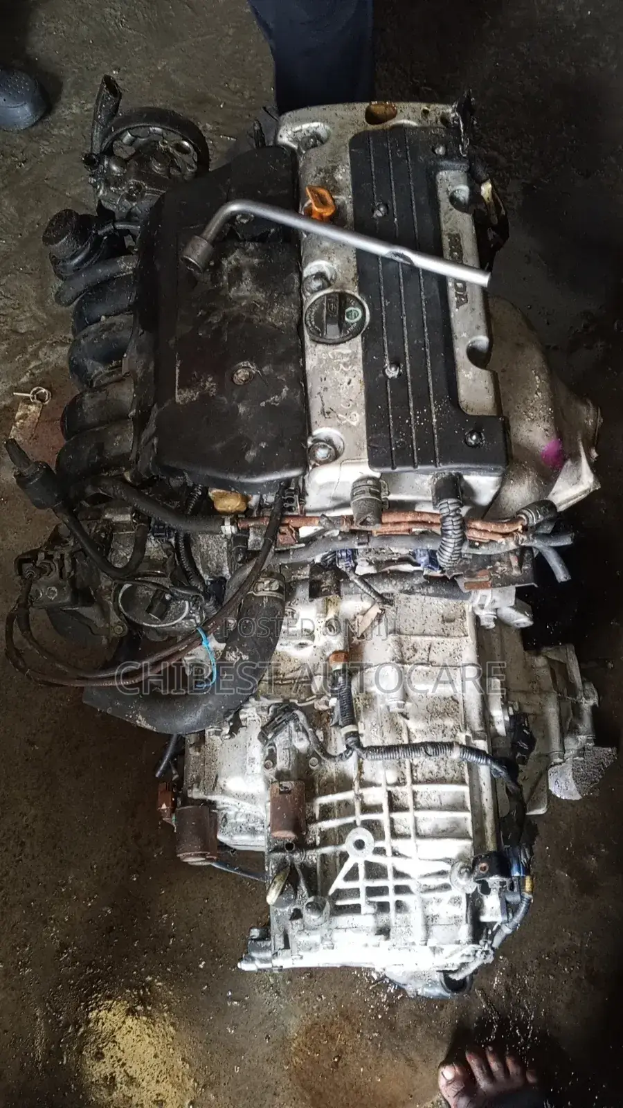 Complete Engine and Gearbox for Honda Cr-v 2003 Model Direct Tokunbo