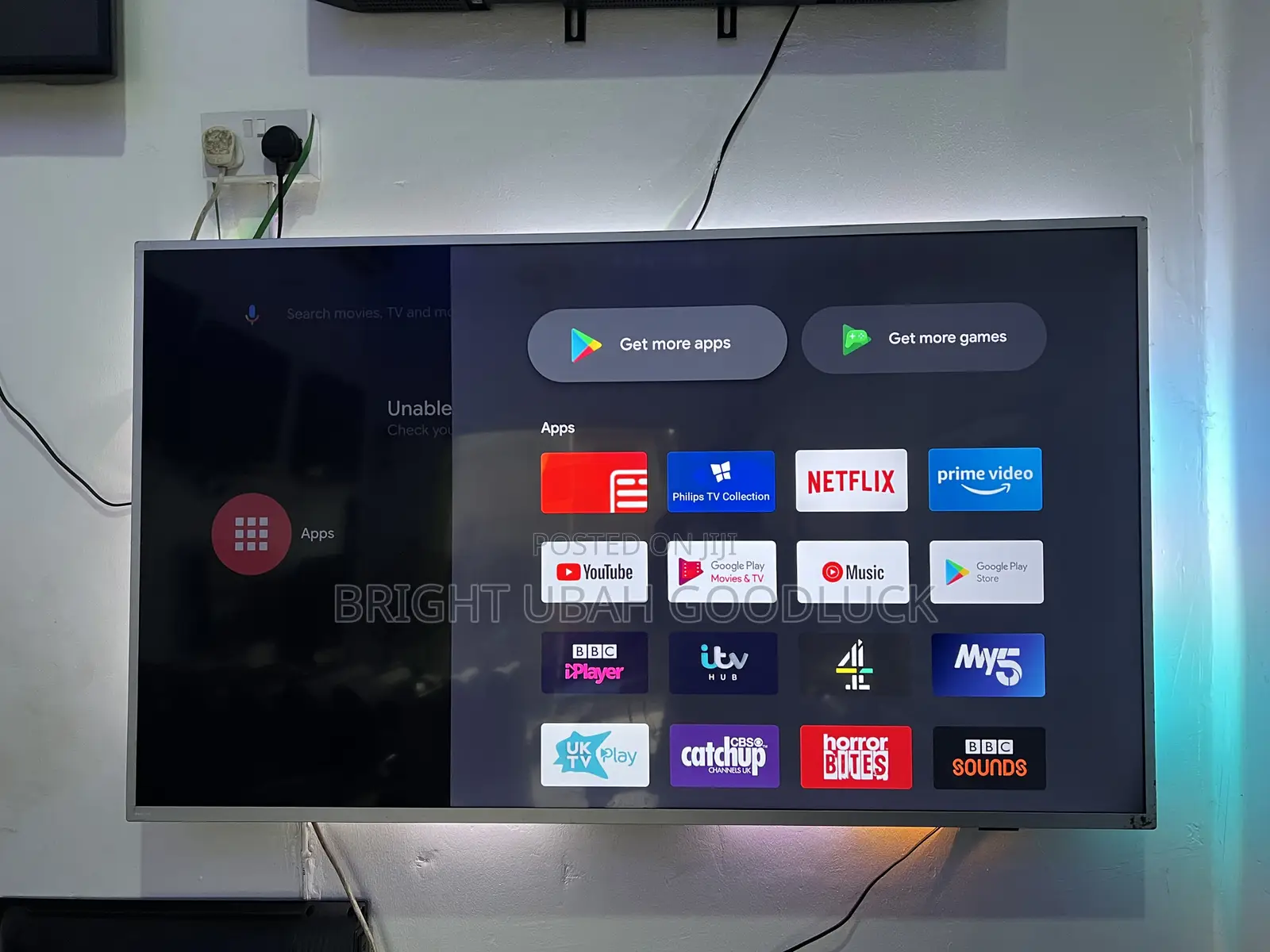 Philips 58 Inches Full Android Smart Tv 4k Altra Tv With Free Netflix