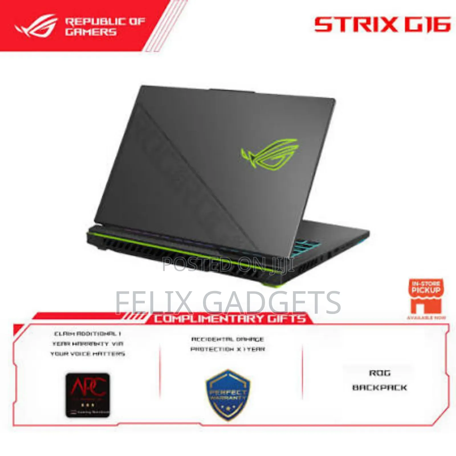 Laptop Asus ROG Strix G16 G614 16GB Intel Core I7 SSD 1T