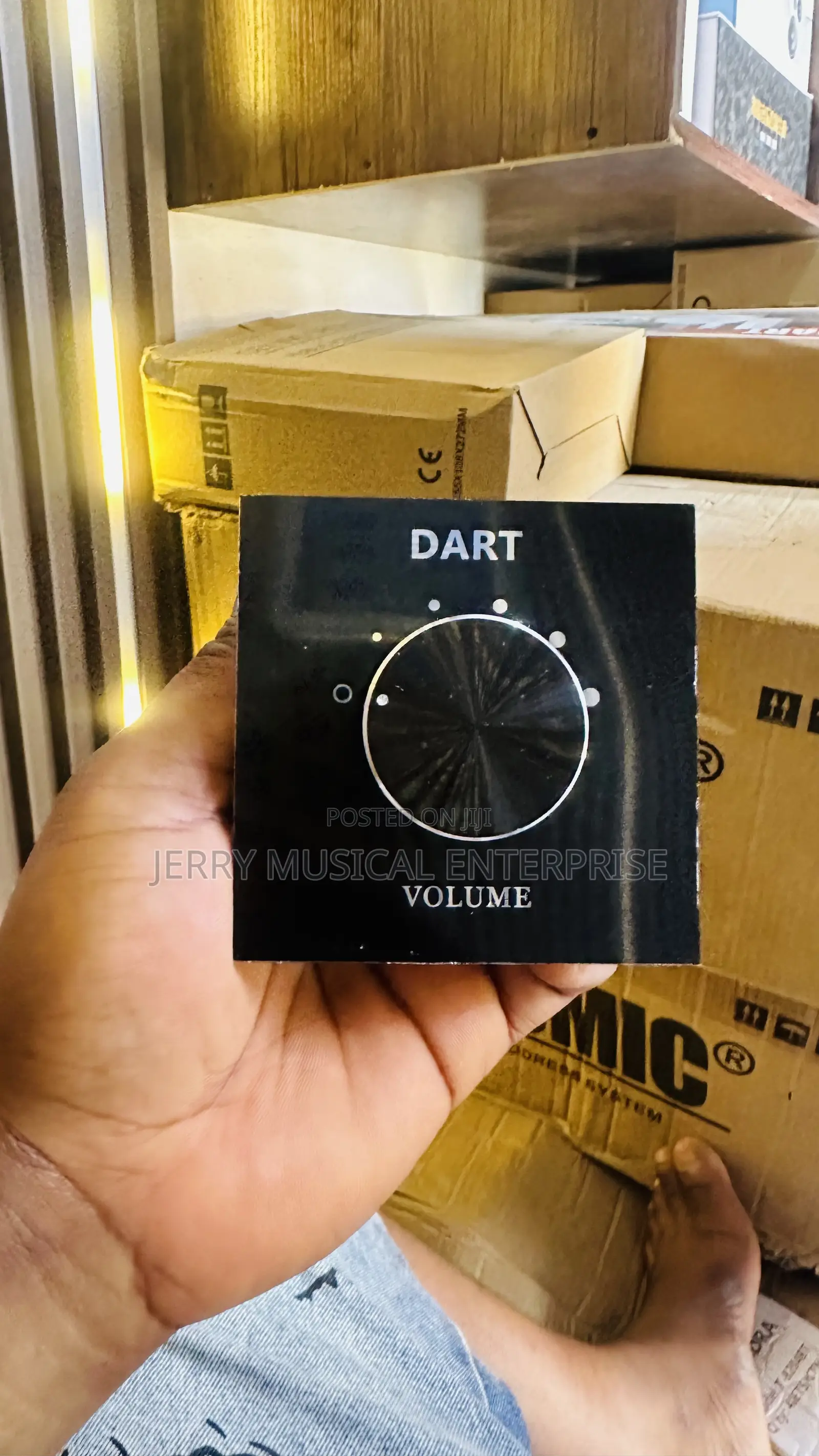 2channel Volume Controllers Black Color