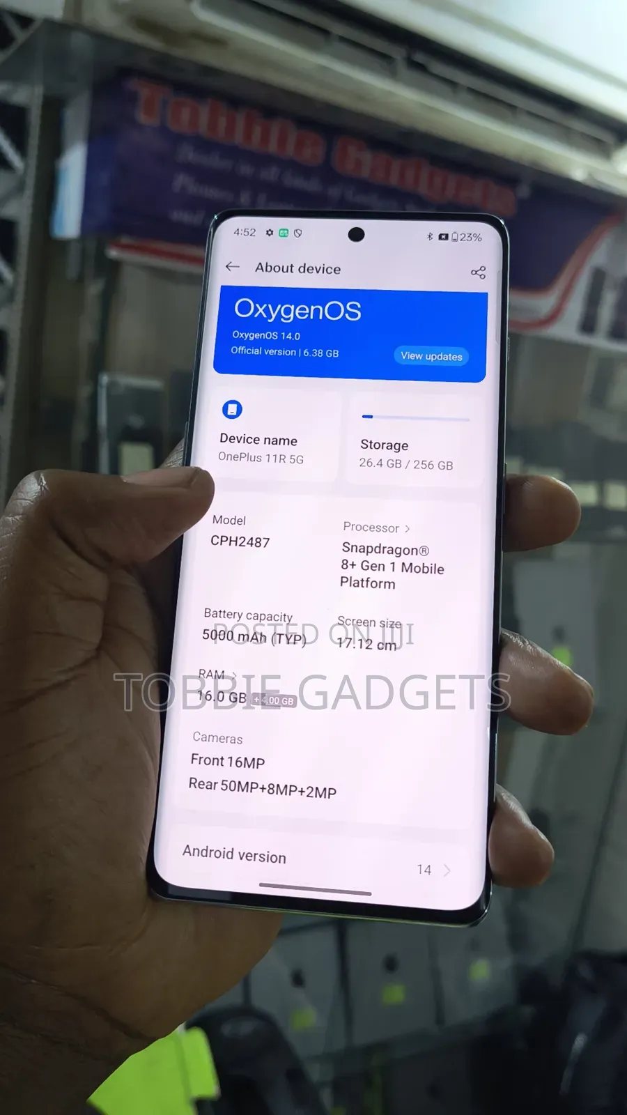 OnePlus 11R 256 GB Blue