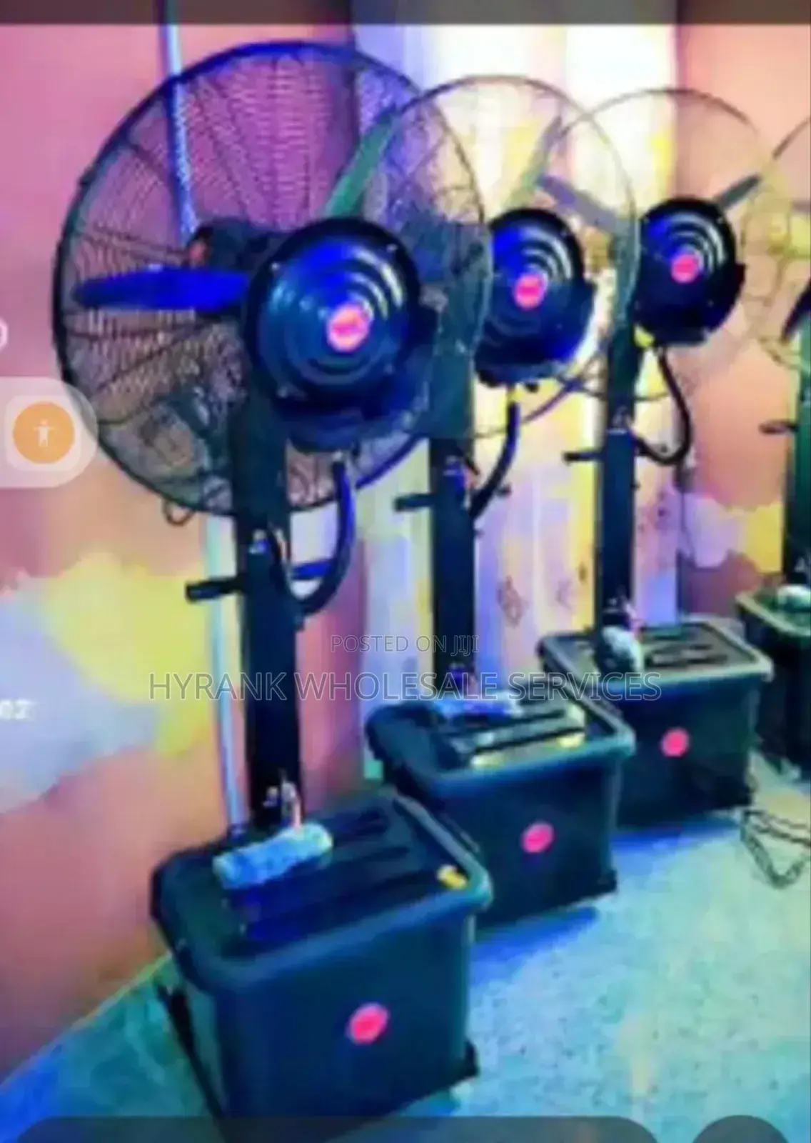 Water Fan, Water Mist Ac Standing Fan