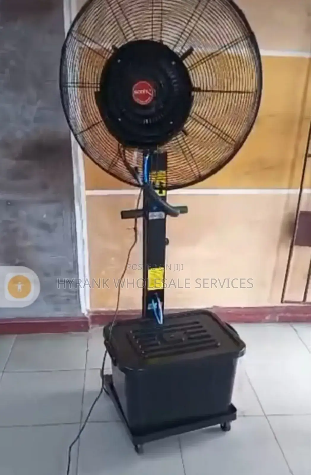 Water Fan, Water Mist Ac Standing Fan