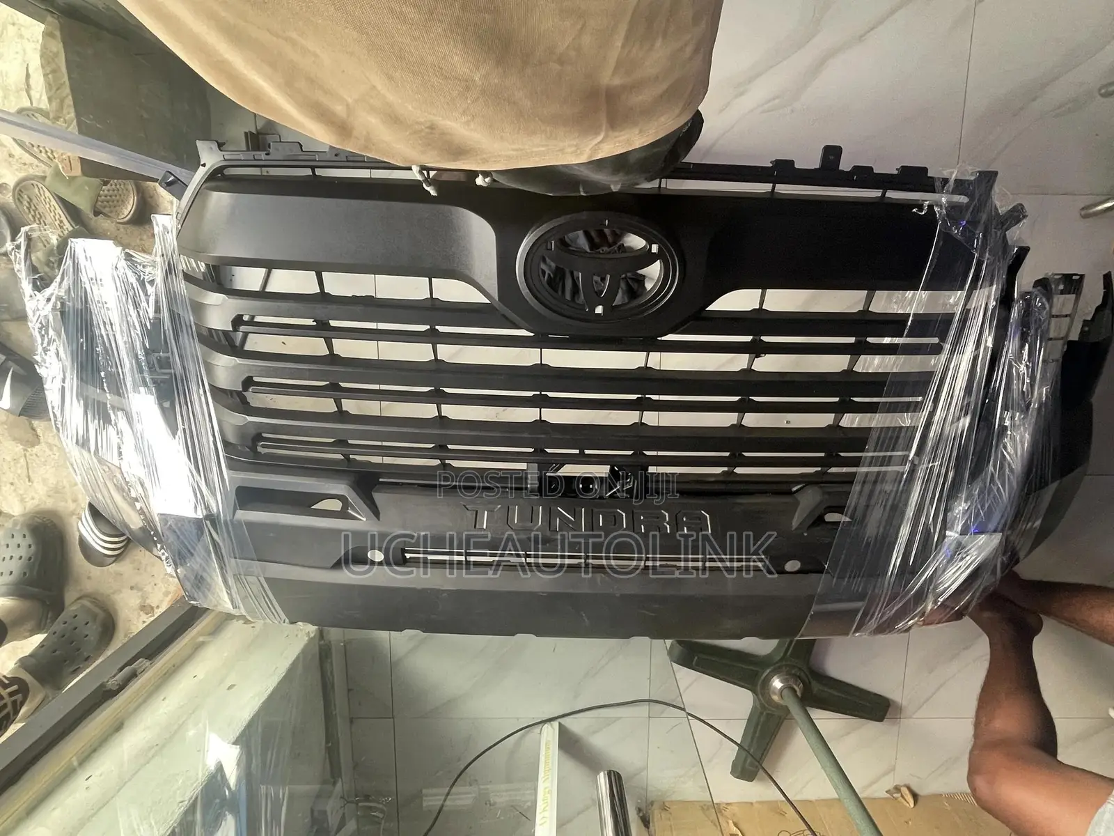 Tundra 2025 Complete Front Bumper Available as Seen