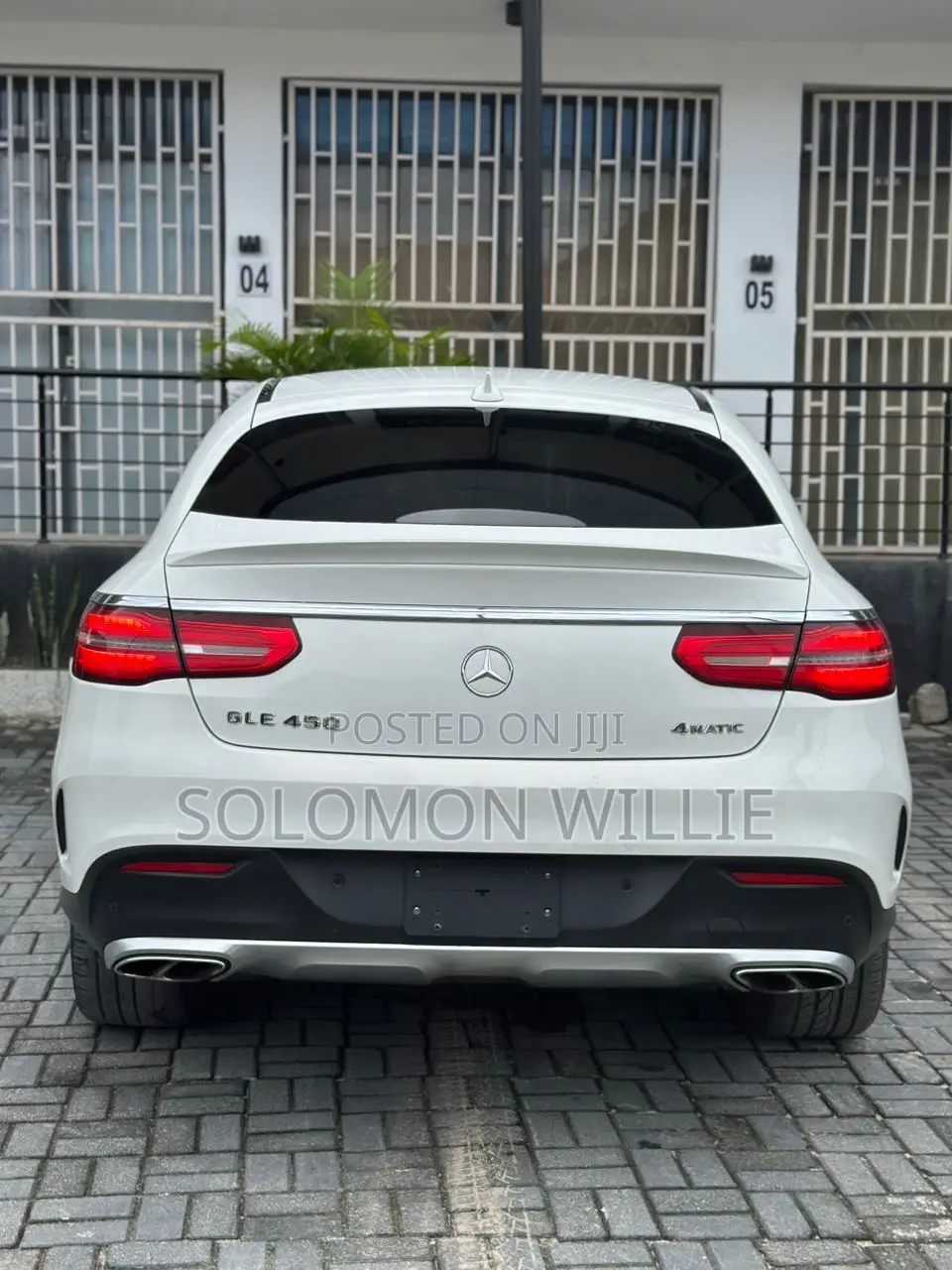 Mercedes-Benz GLE-Class 2016 White