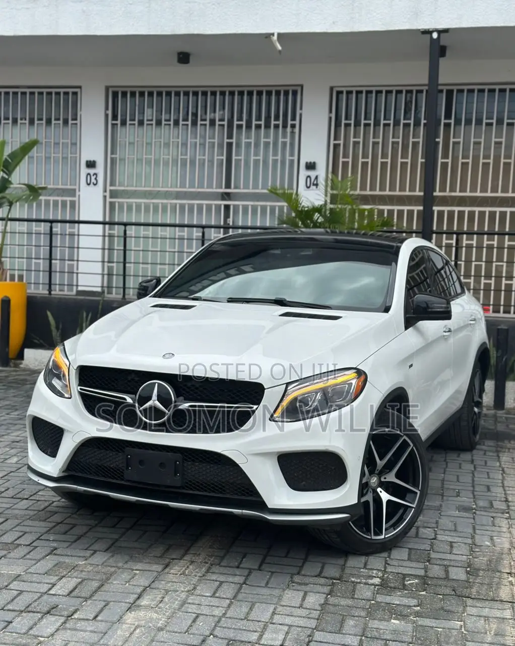 Mercedes-Benz GLE-Class 2016 White