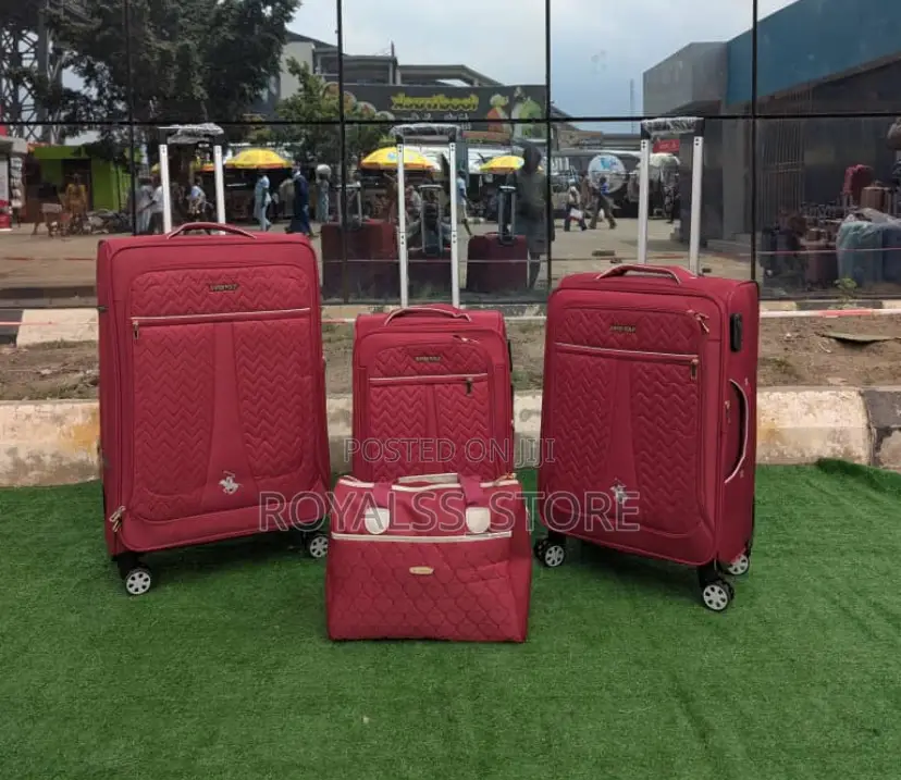 4-in-1 Premium Travel Luggage Set (Also Available in Black and Blue)