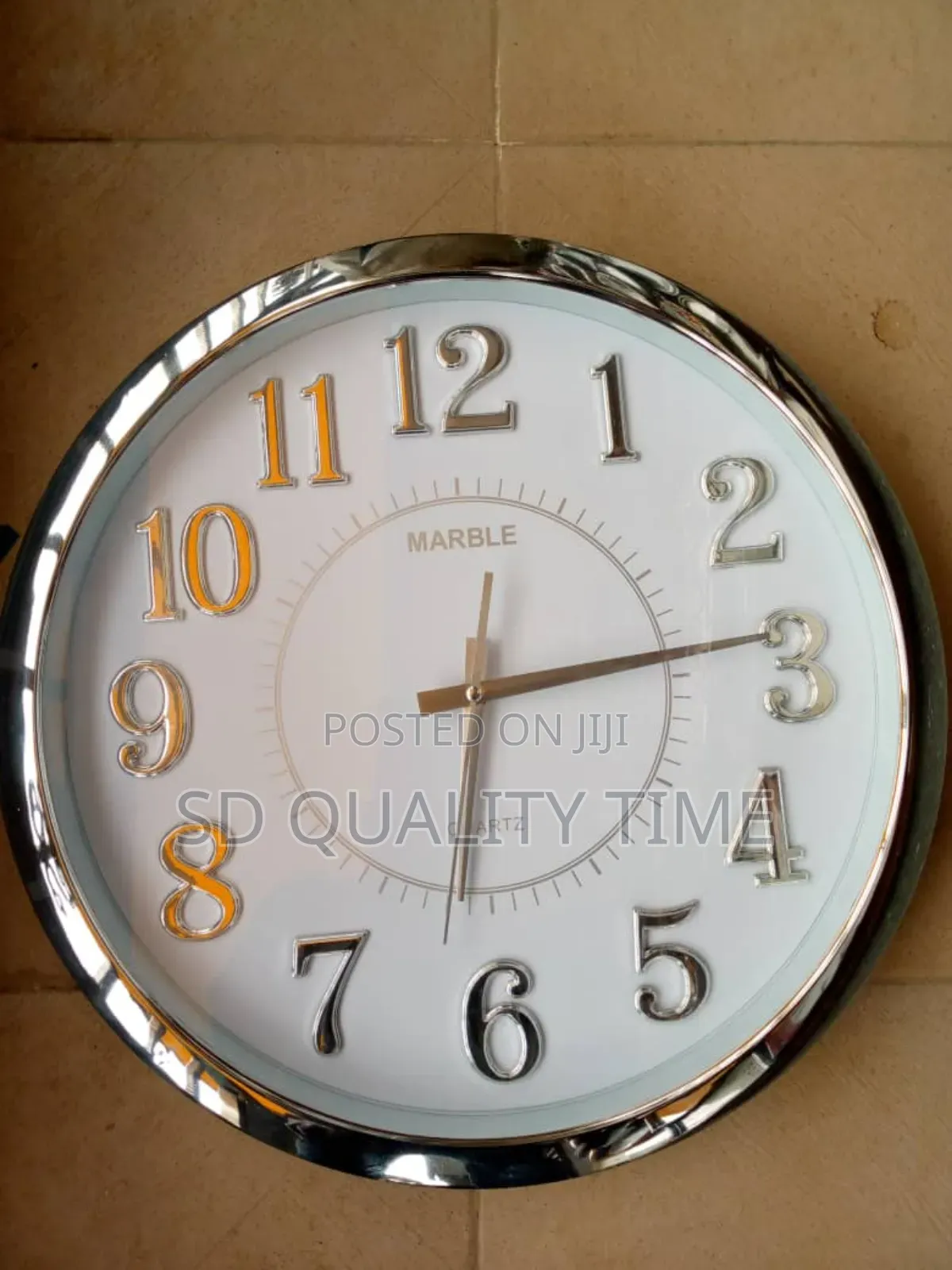 Sushito (Bold Number) Wall Clock