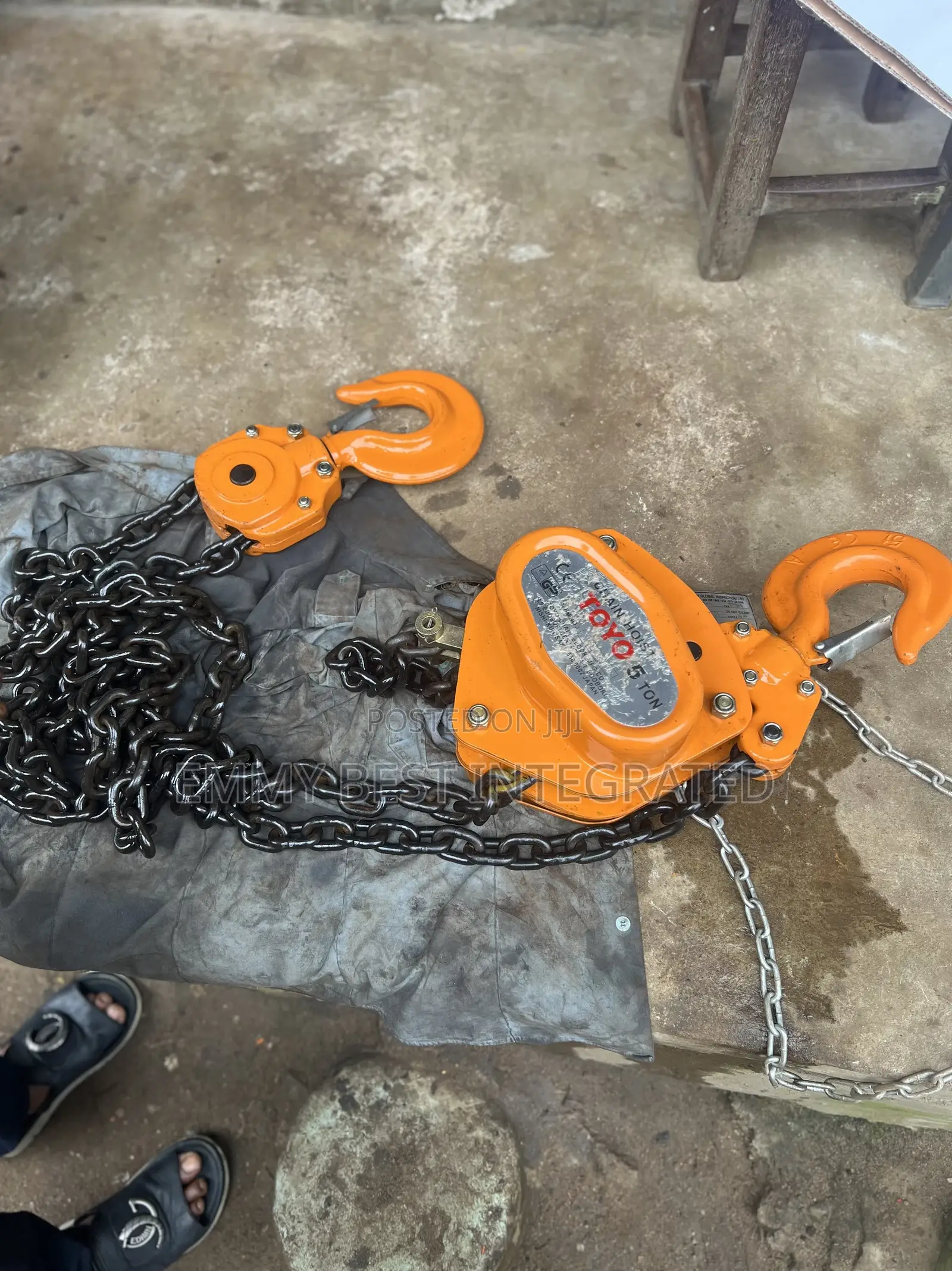 Toyo 5-ton Manual Chain Hoist