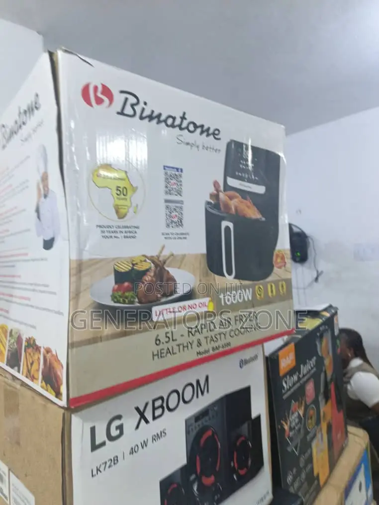 Binatone 6.5l Family Size Air Fryer – Model Baf-6500