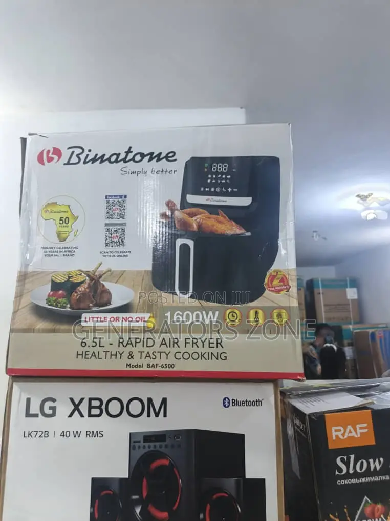 Binatone Baf-6500 Air Fryer 6.5l – Modern Kitchen Essential