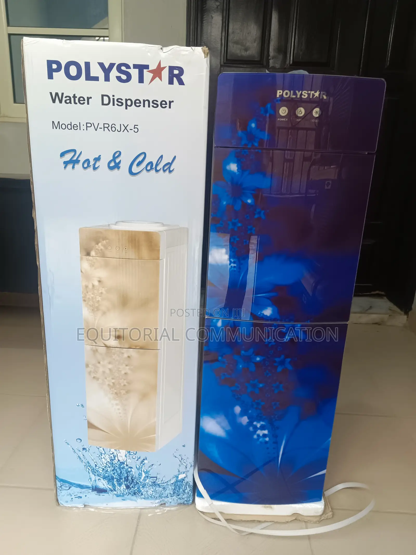 Polystar Pv-R6jx-5 – Portable Water Dispenser With Freezer Compartment